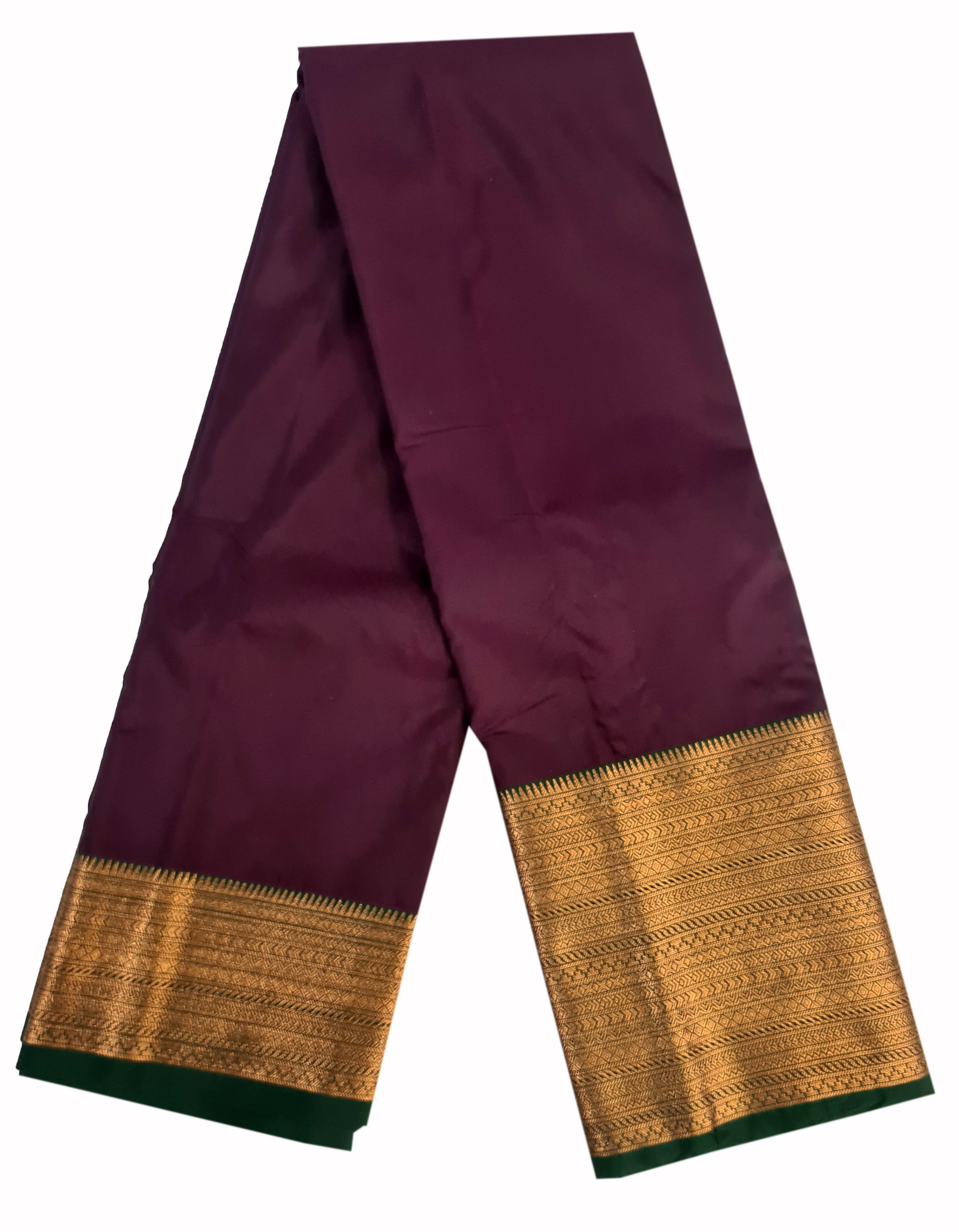 Vegan Soft Plain Sarees