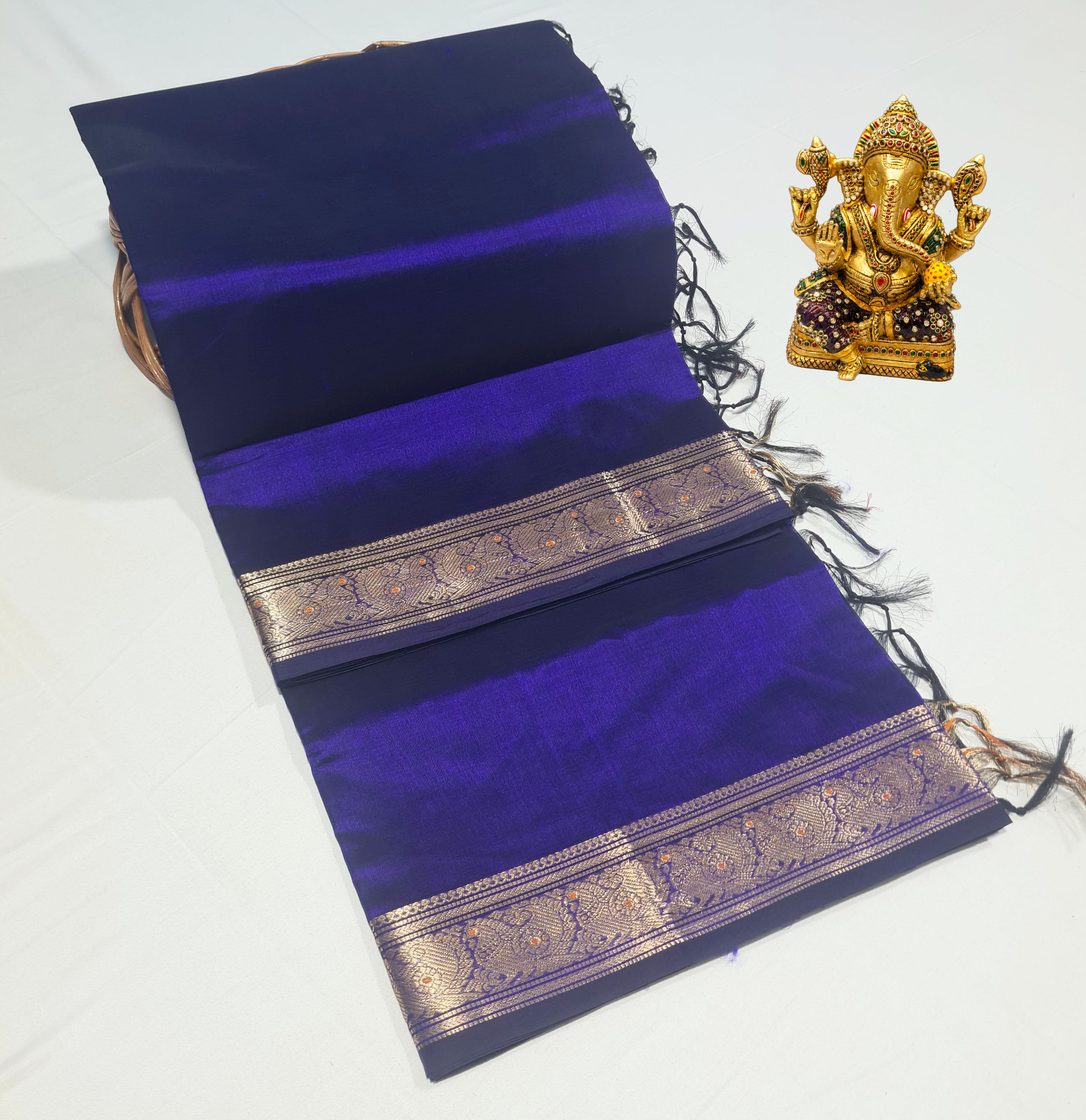 Kanchipuram Pure Silk Cotton Saree