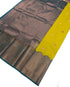 Kanchi Vegan Silk Saree With Contrast Blouse and Rich Jari Pallu