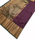 Vegan Soft Plain Sarees