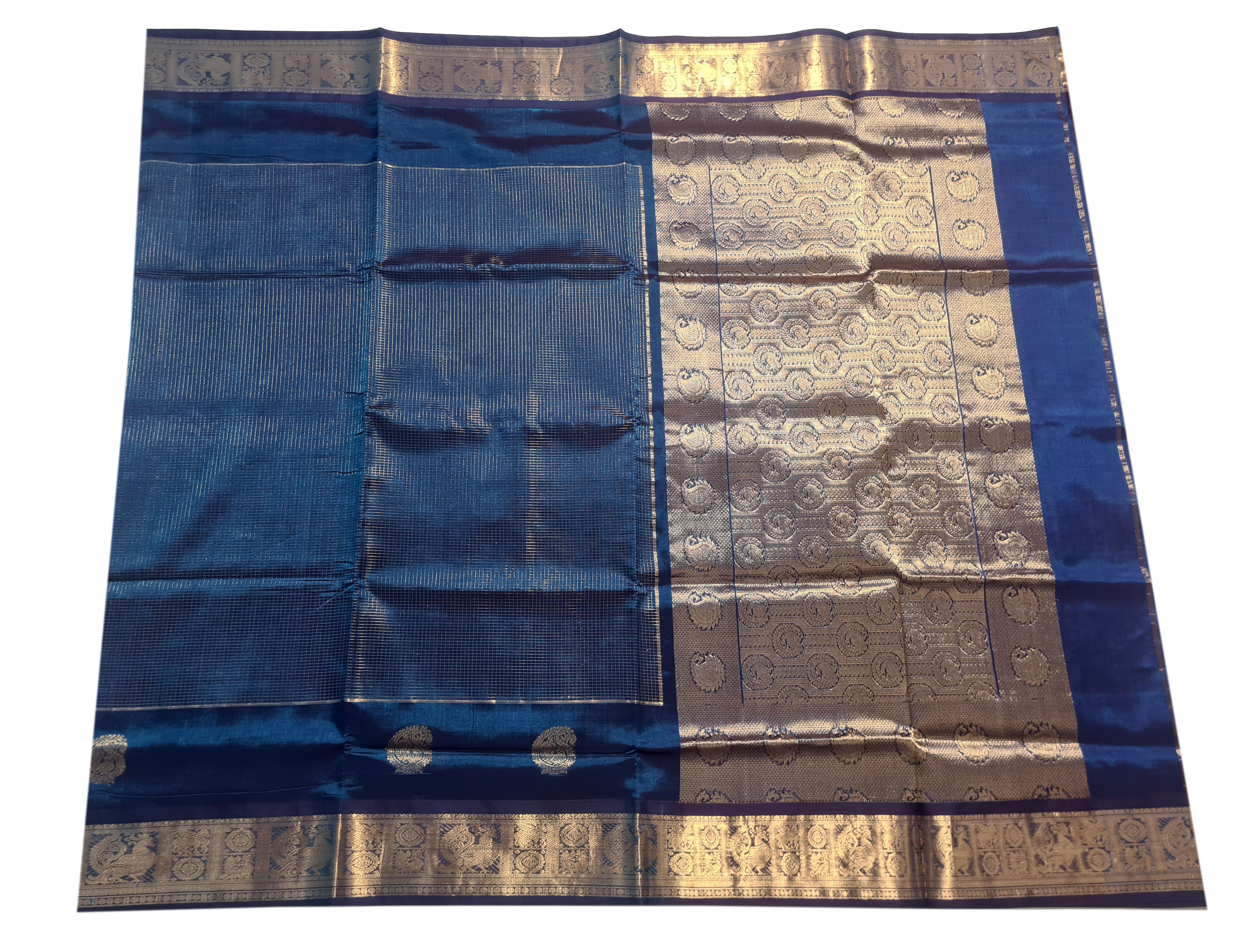 Kanchipuram Pure Silk Cotton Saree