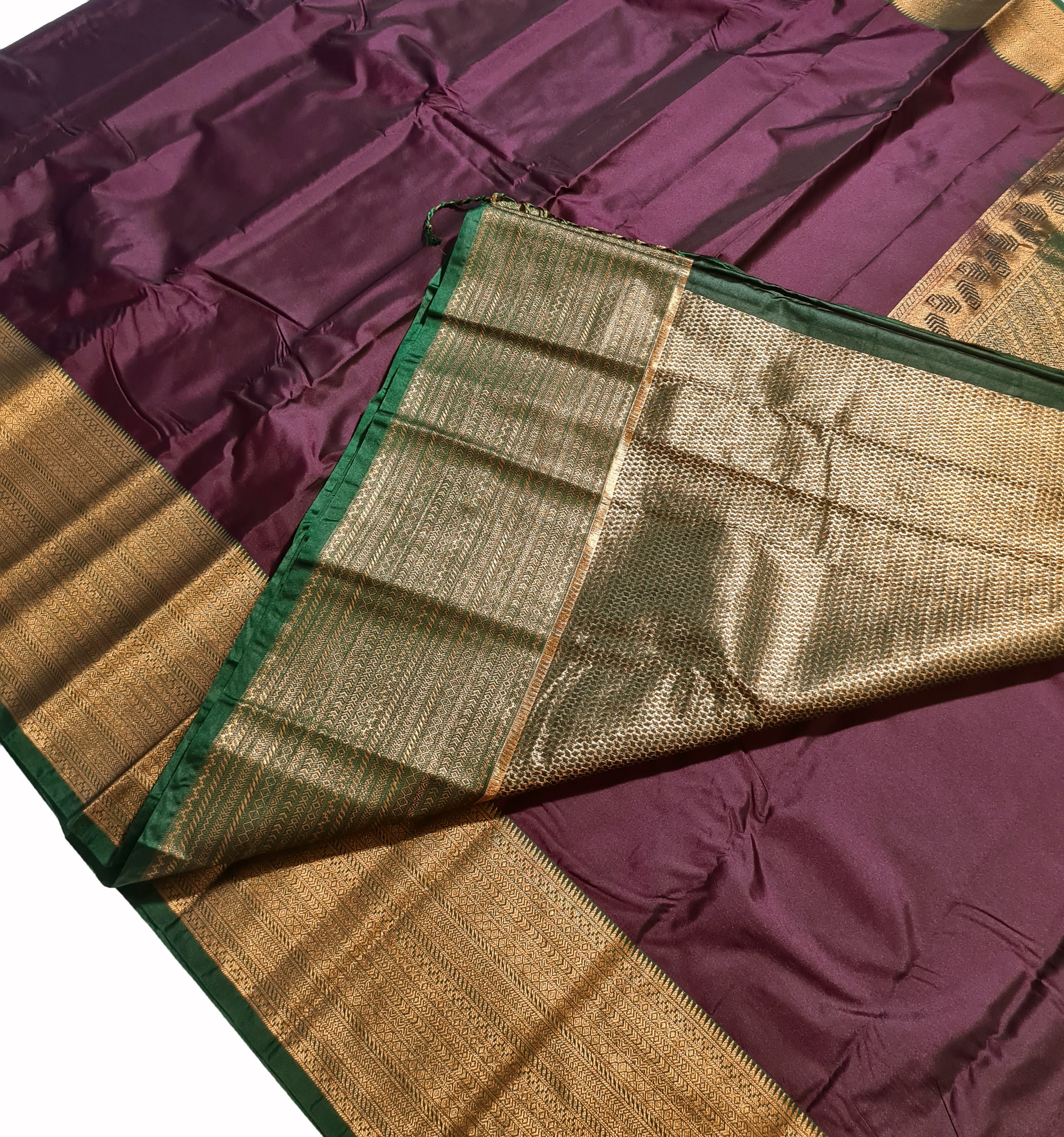 Vegan Soft Plain Sarees