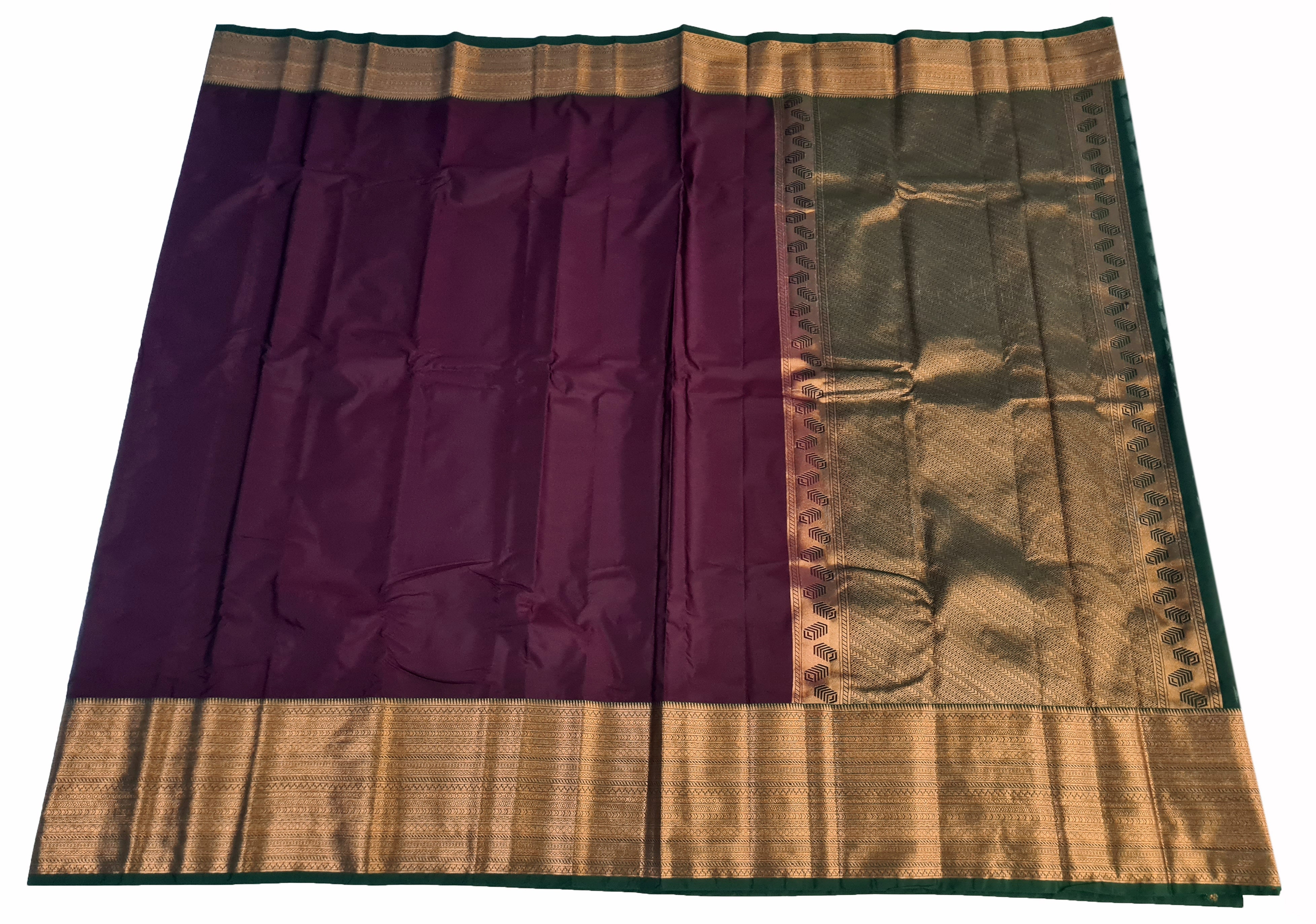 Vegan Soft Plain Sarees