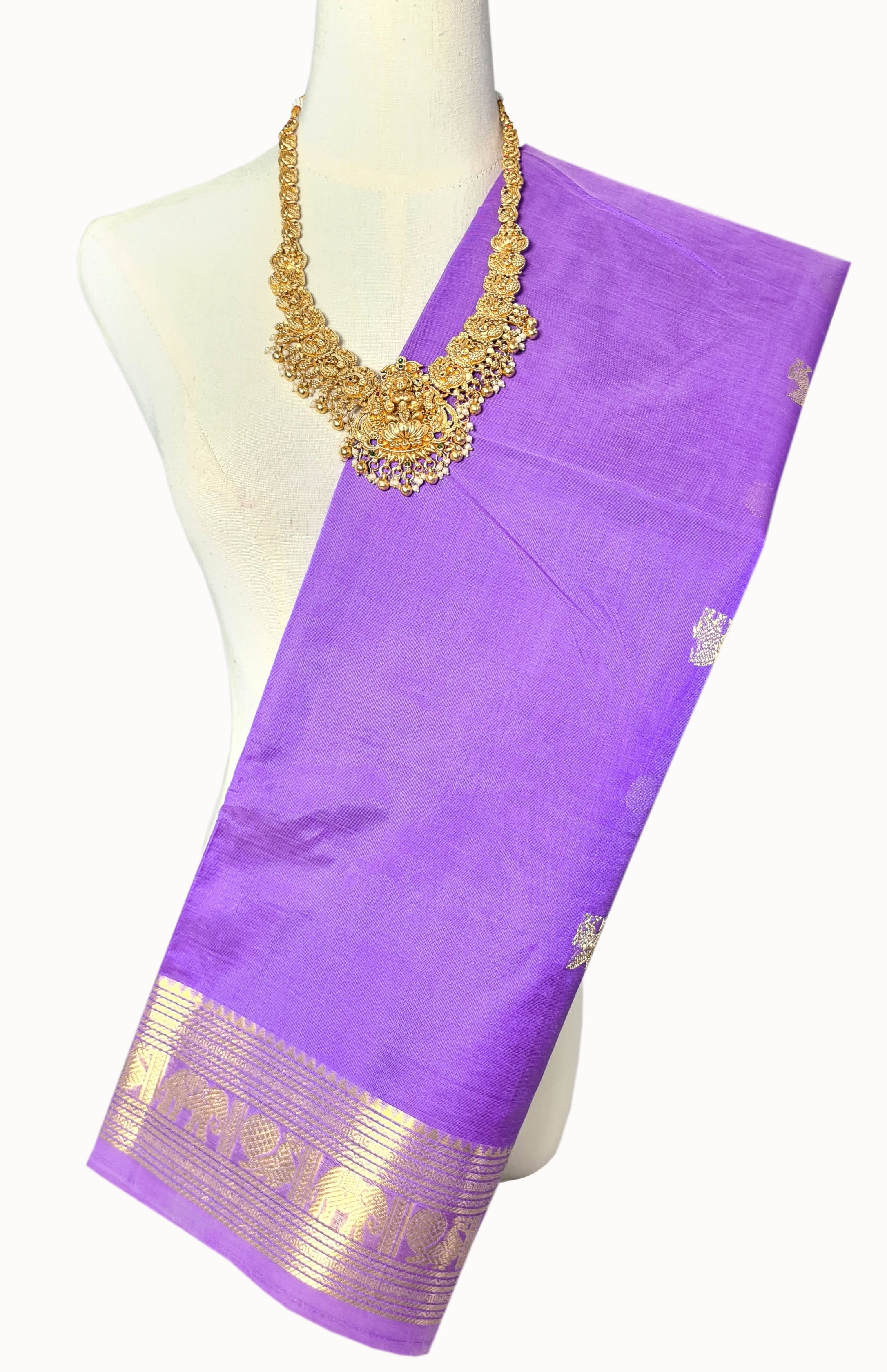 Kanchipuram Pure Silk Cotton Saree