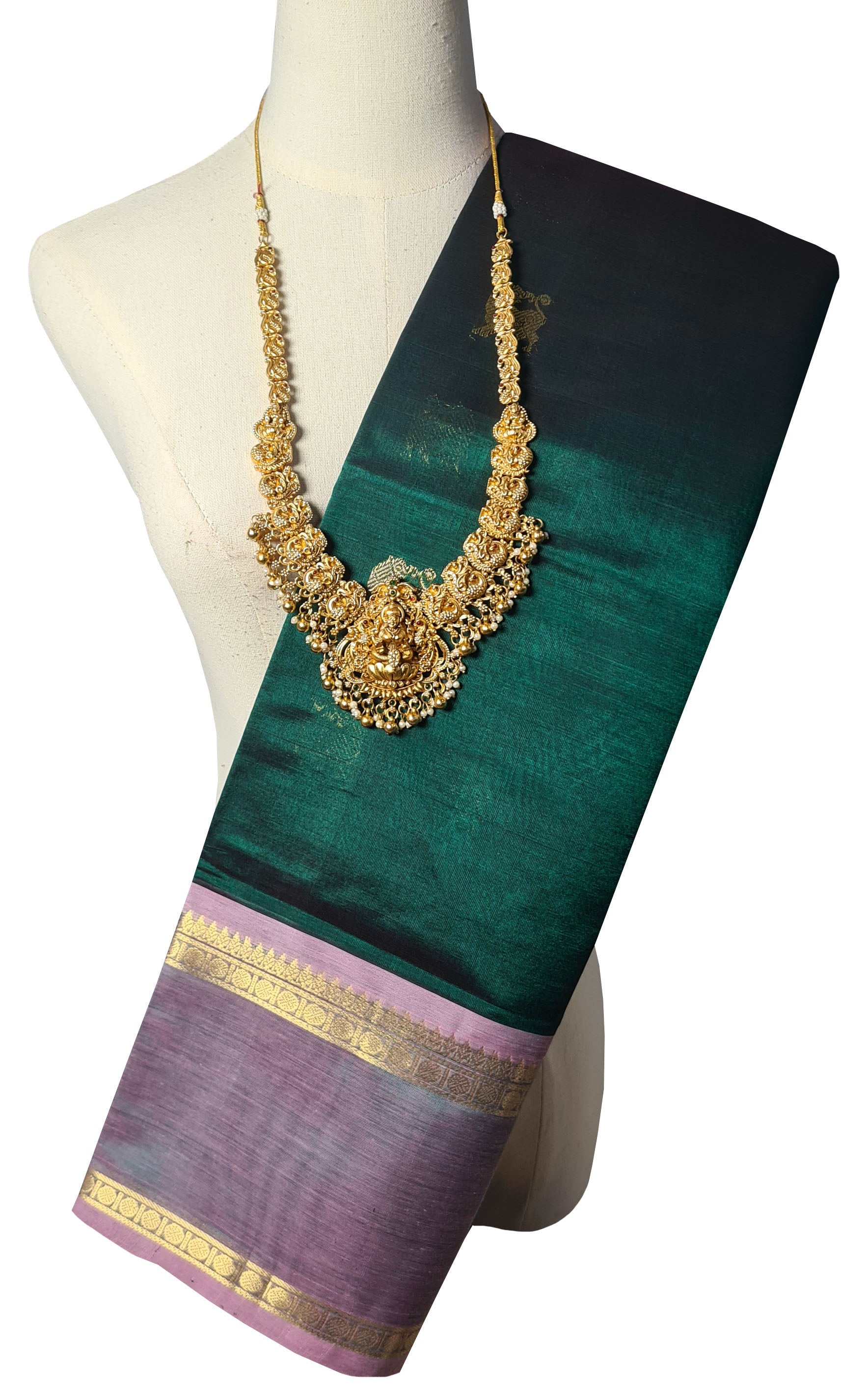 Kanchipuram Pure Silk Cotton Saree