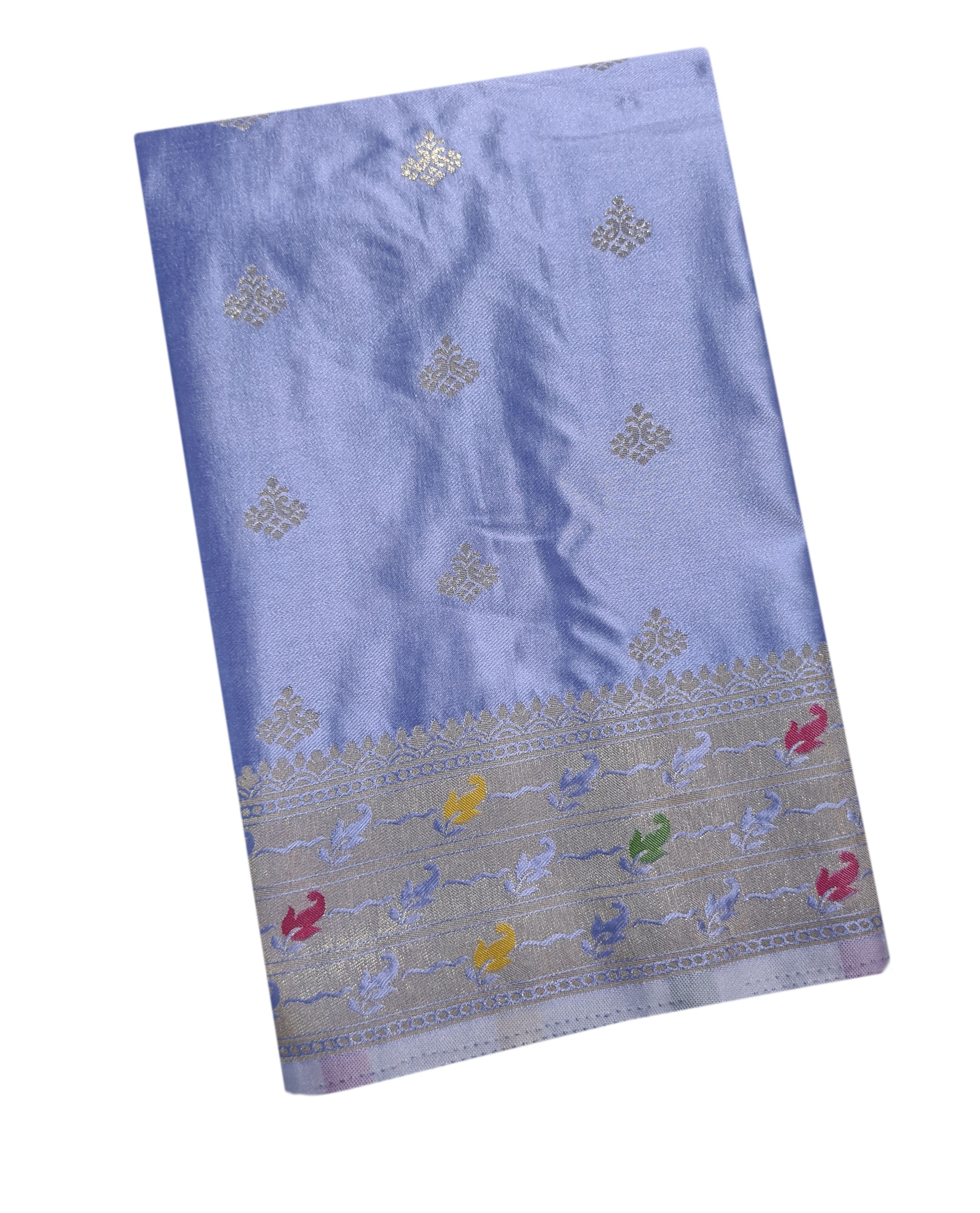 Bengaluru Crape Antic Silk Meena Sarees