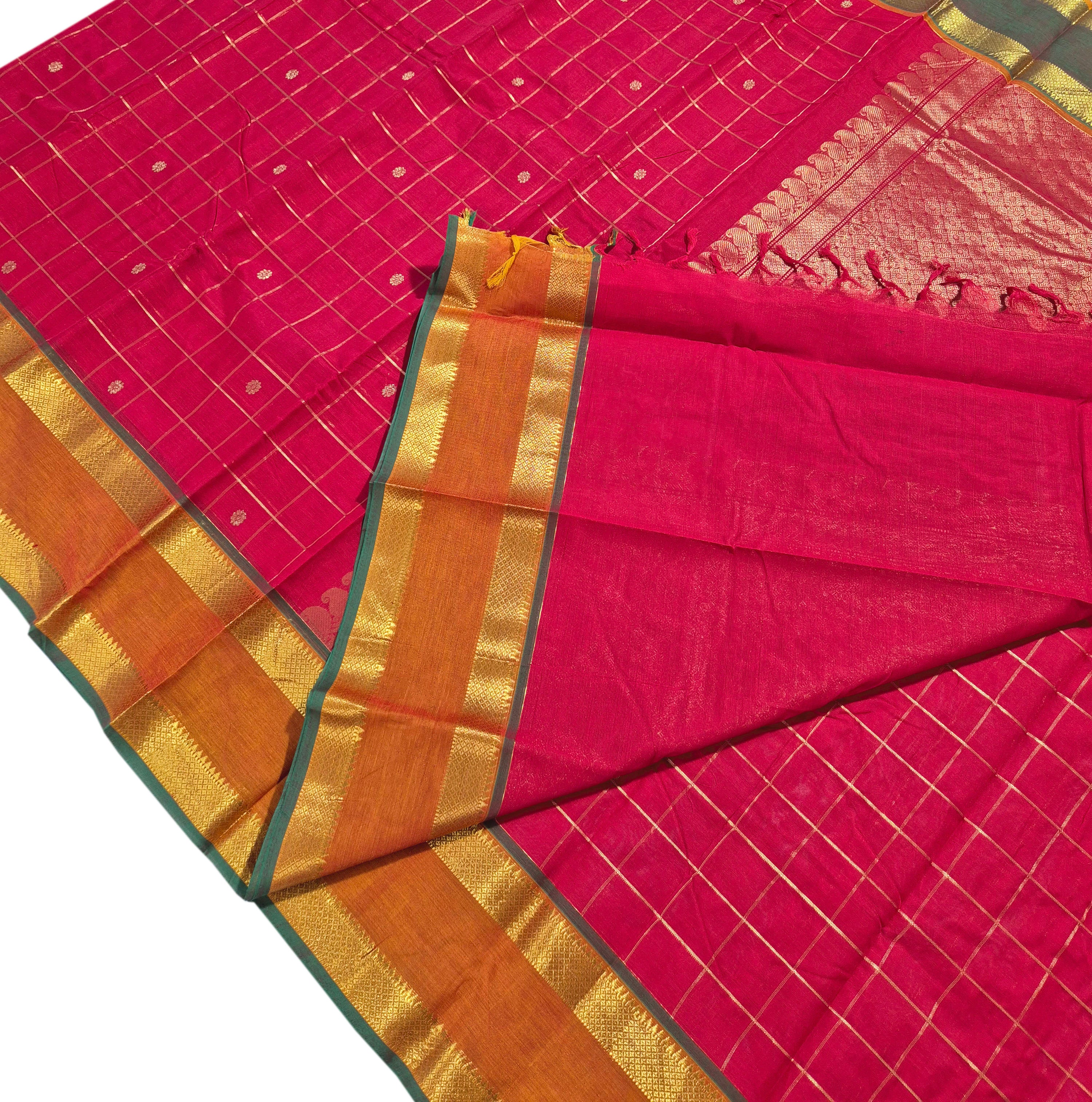 Kanchipuram Pure Rich Cotton Sarees