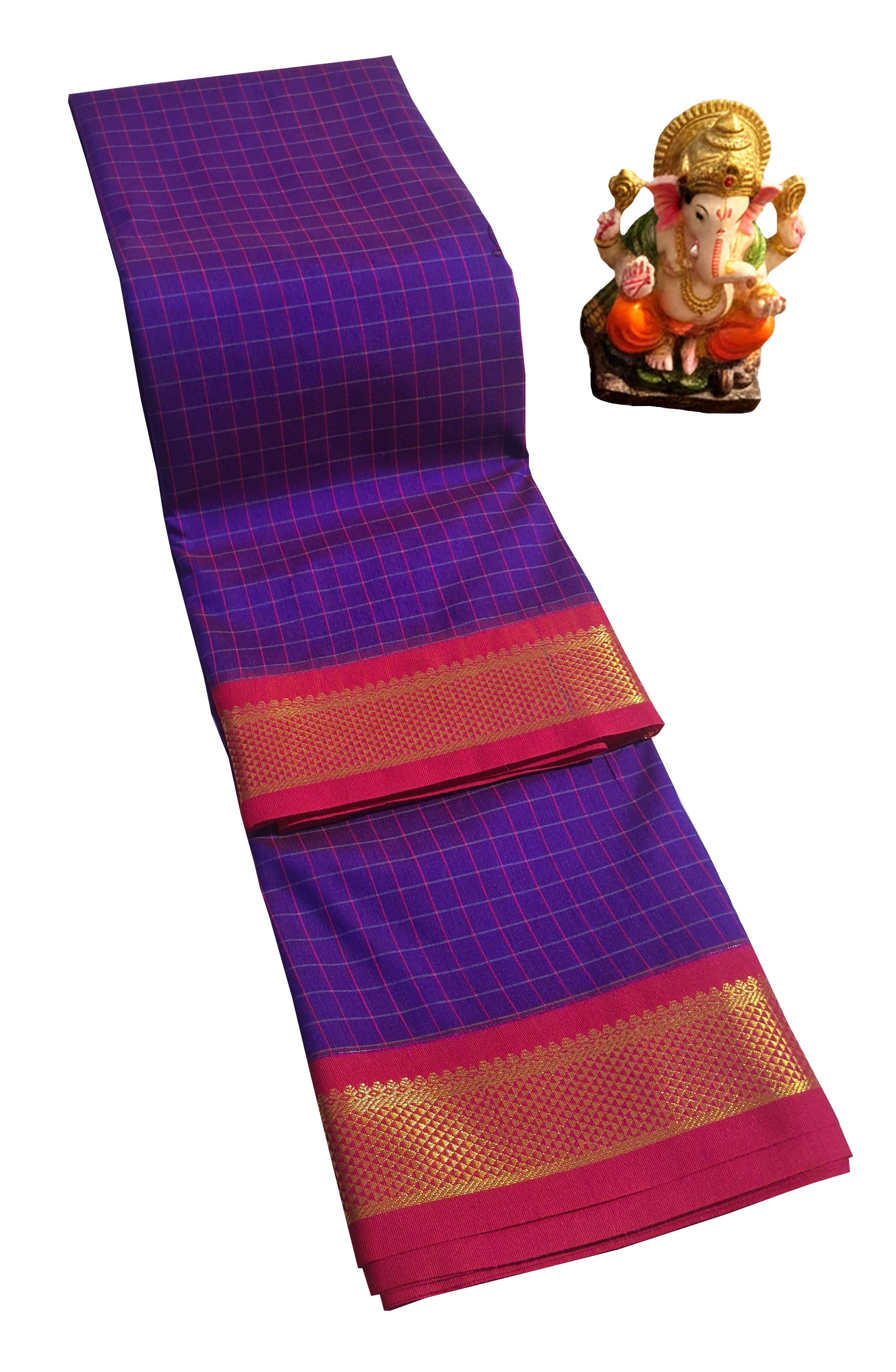 Kanchipuram Agarlic Cotton Sarees