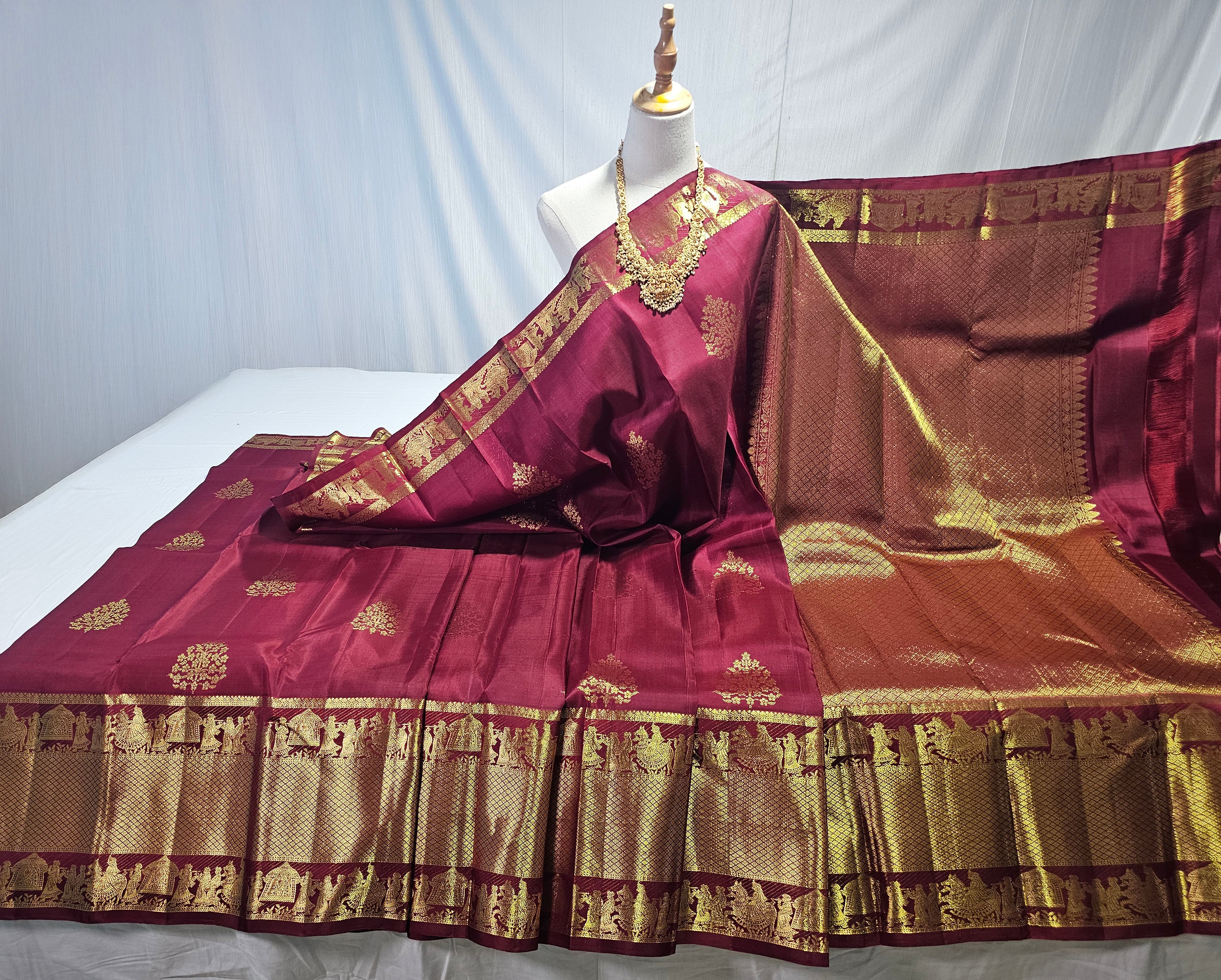Kanchipuram Pure Silk Saree