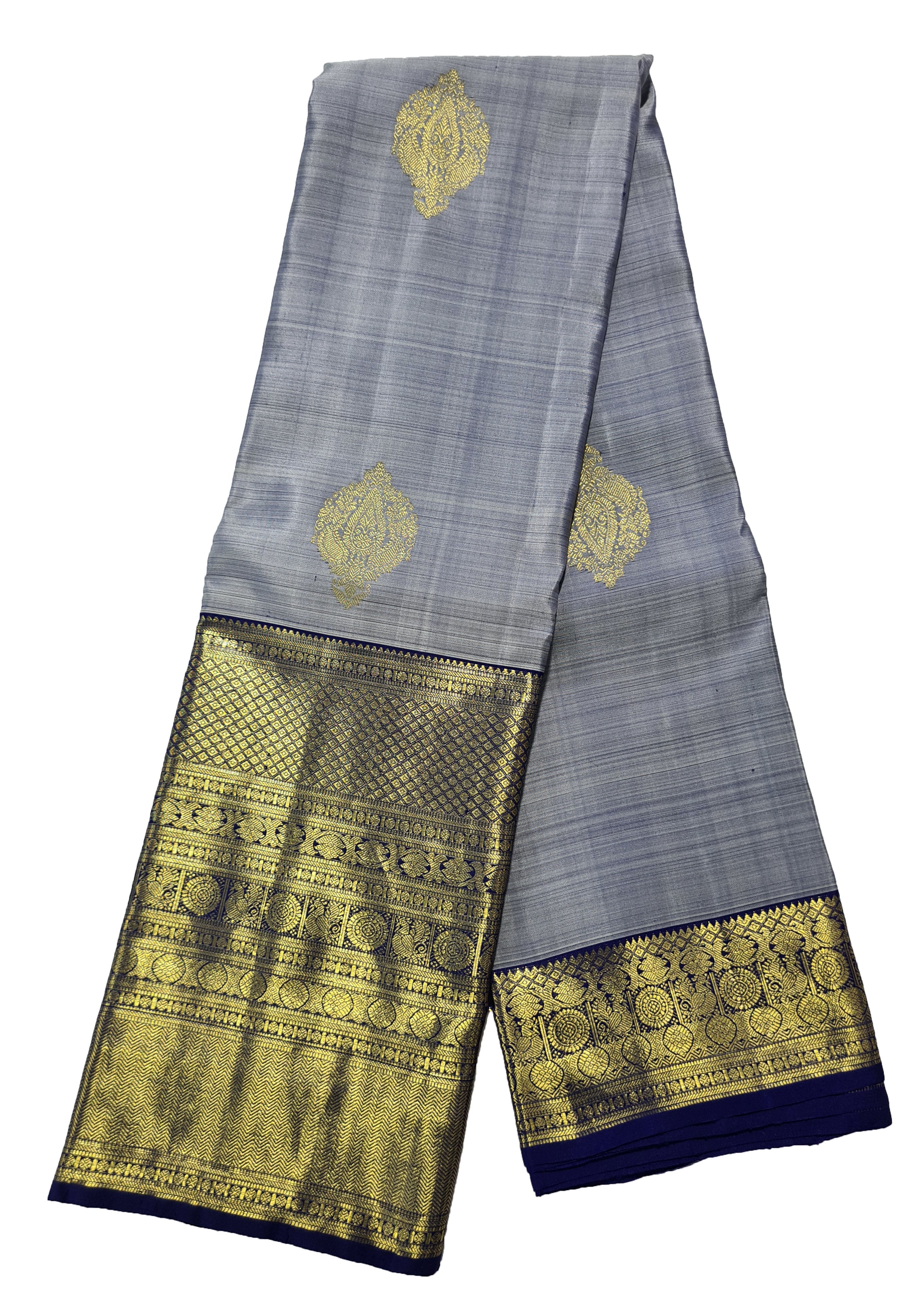 Kanchipuram Pure Silk Saree with pure zari