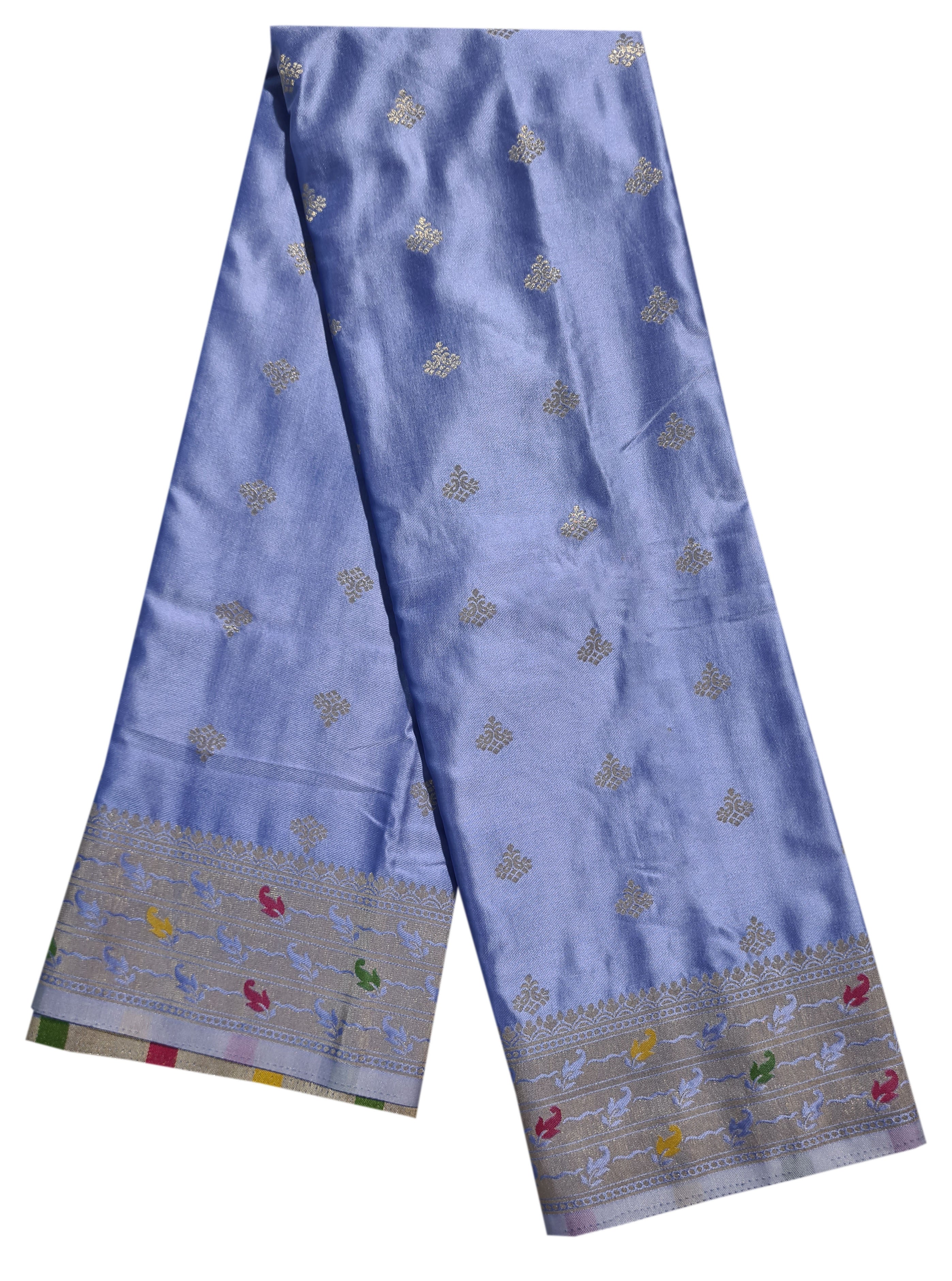 Bengaluru Crape Antic Silk Meena Sarees