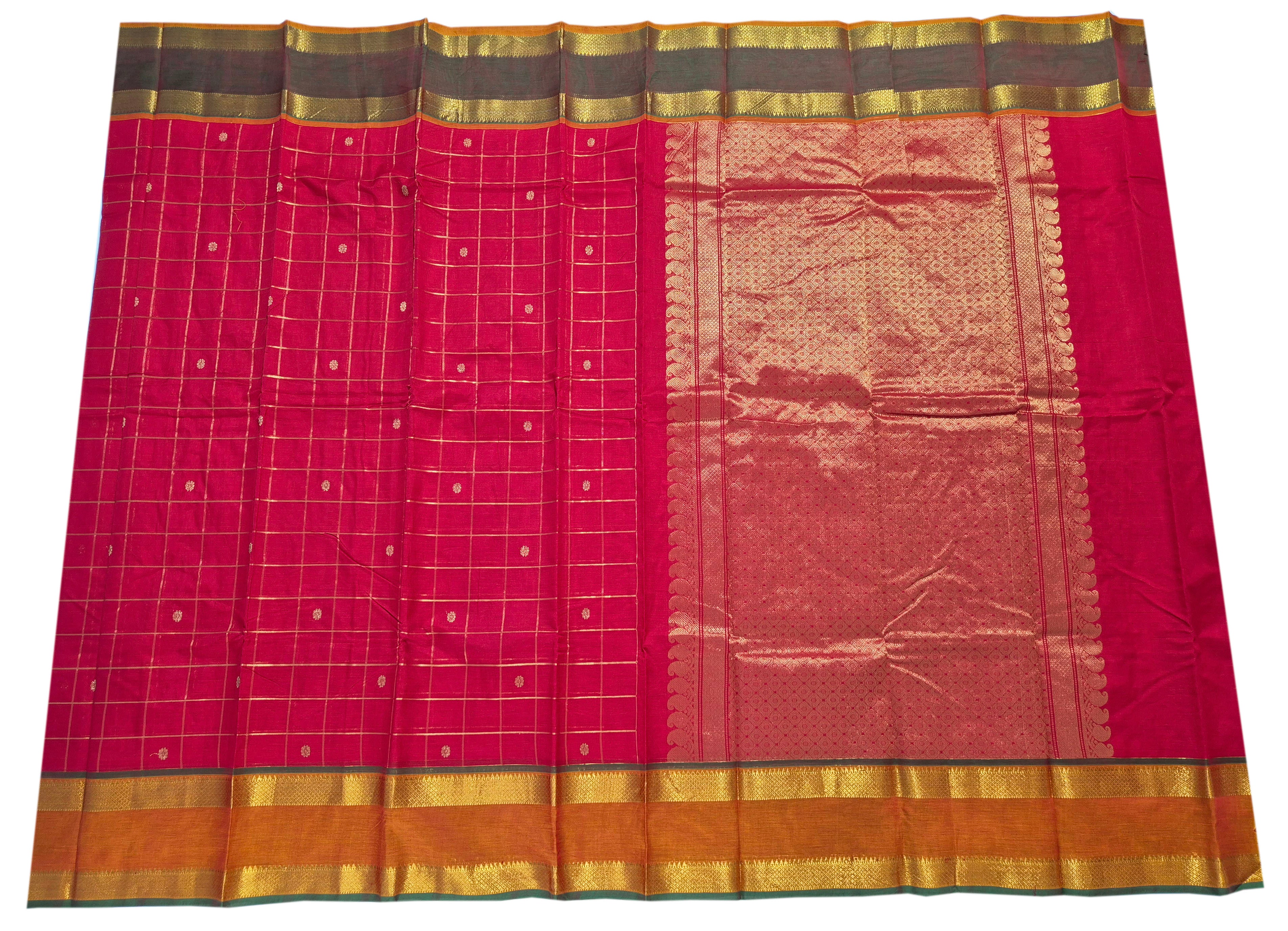 Kanchipuram Pure Rich Cotton Sarees