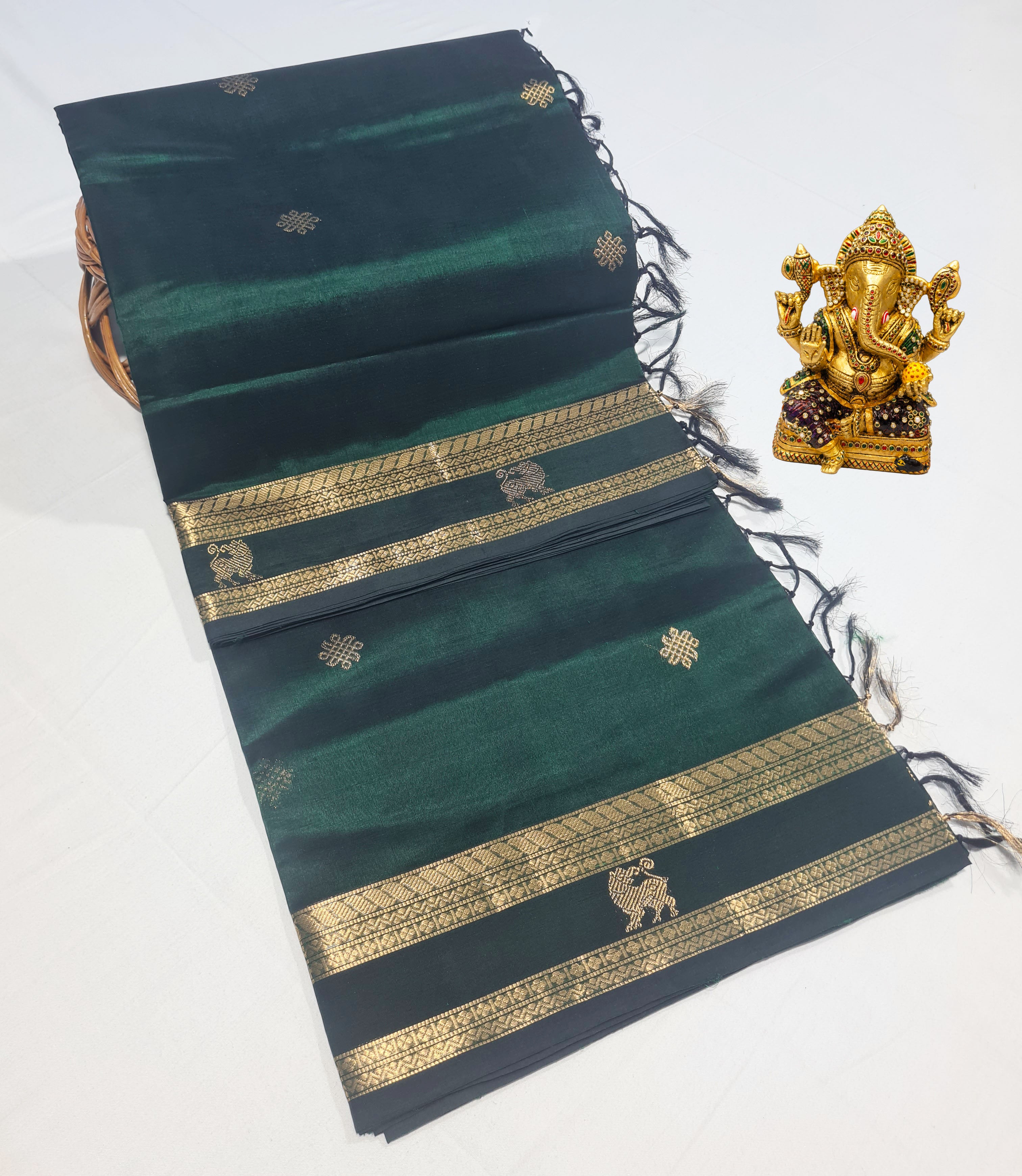 Kanchipuram Pure Silk Cotton Saree