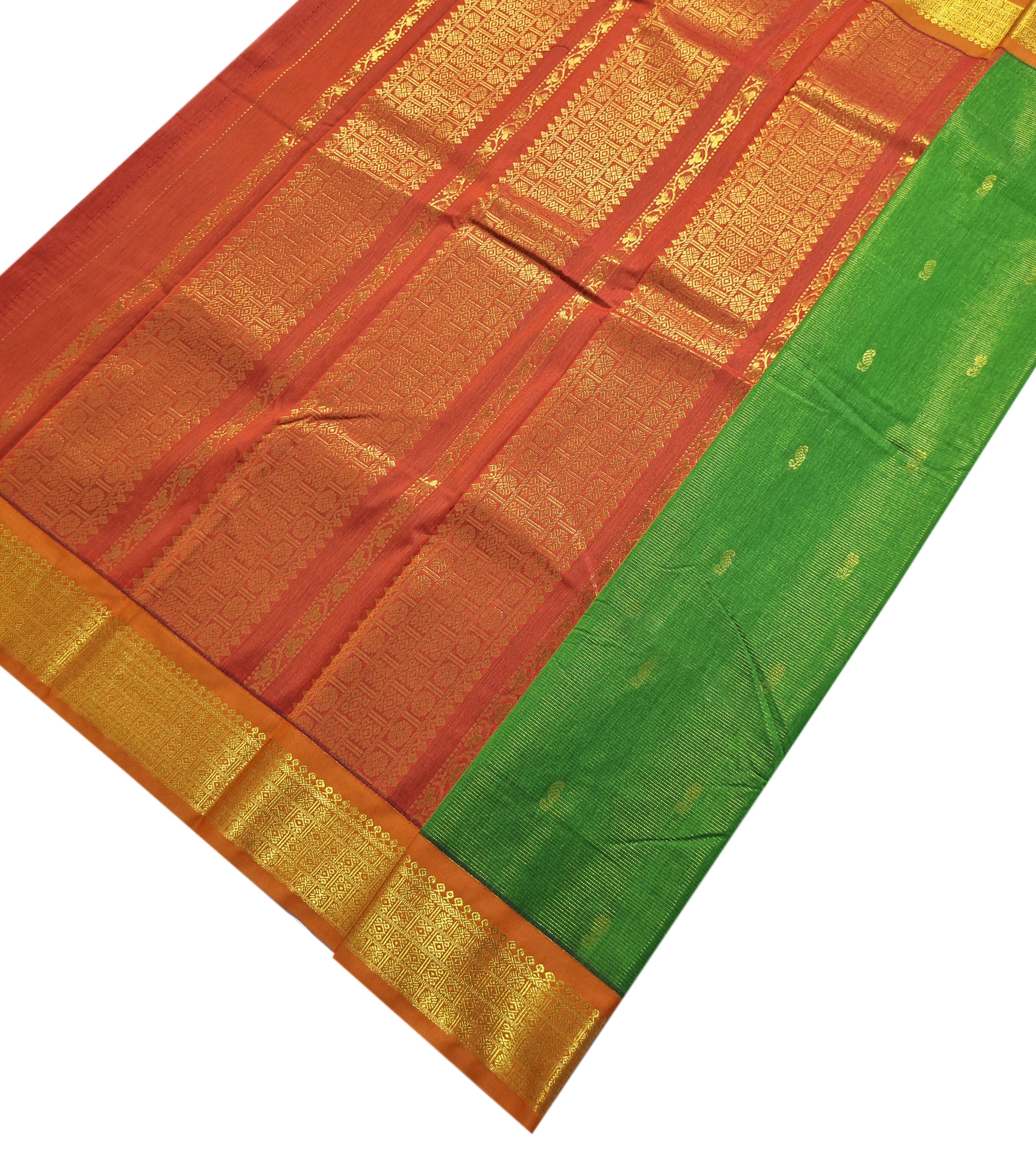 Vairaoosi Agarlic Cotton Silk Sarees