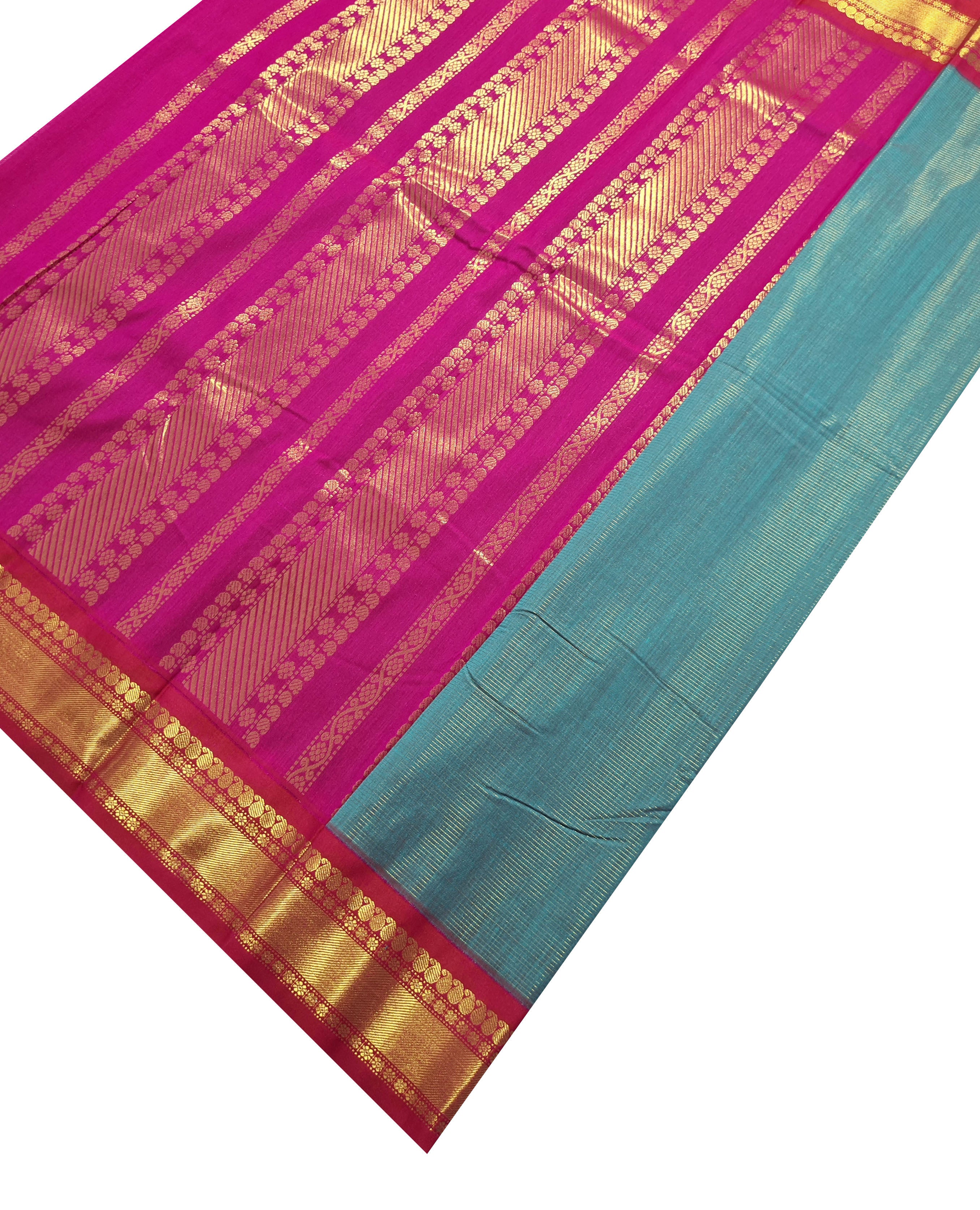 Vairaoosi Agarlic Cotton Silk Sarees