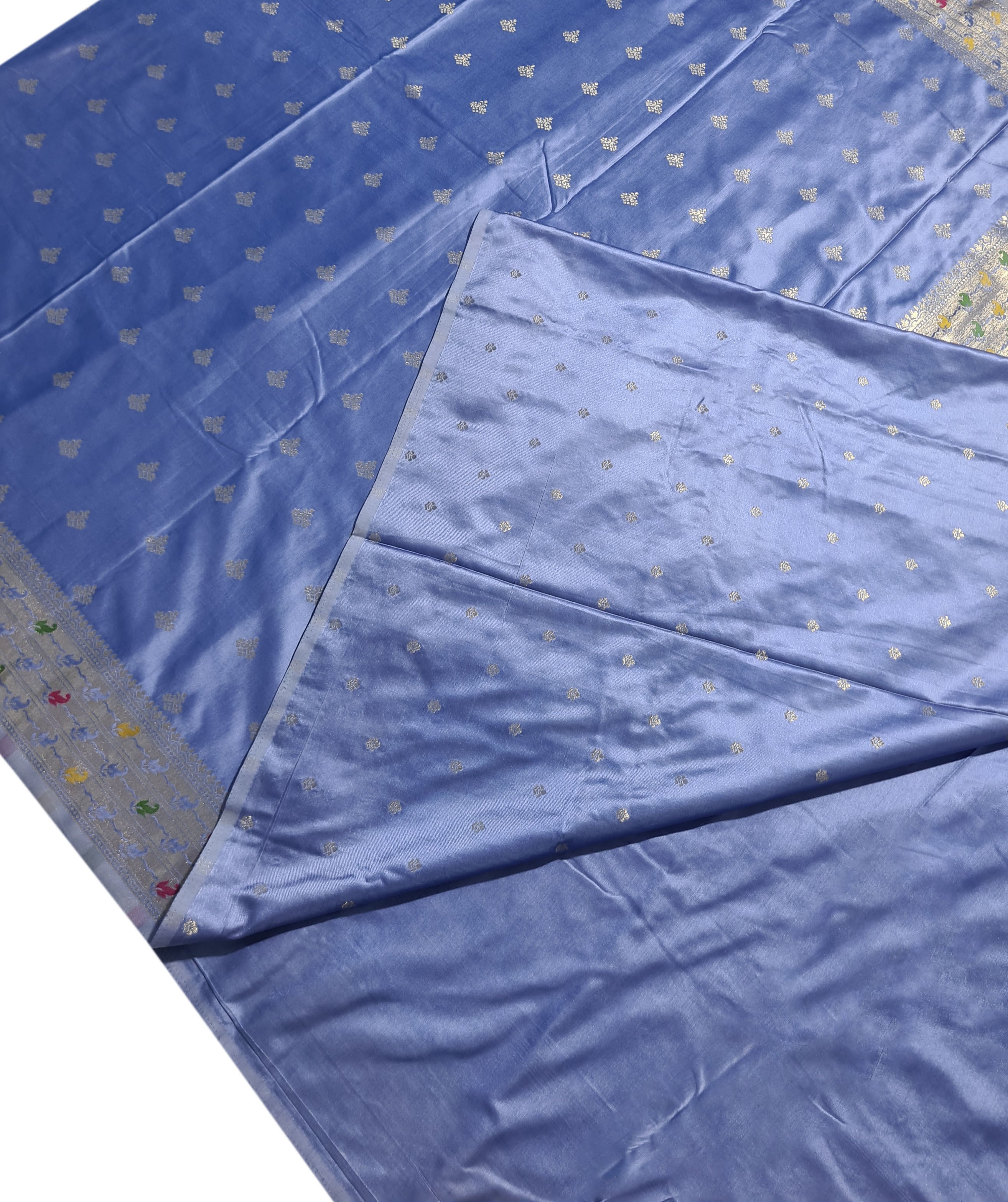 Bengaluru Crape Antic Silk Meena Sarees
