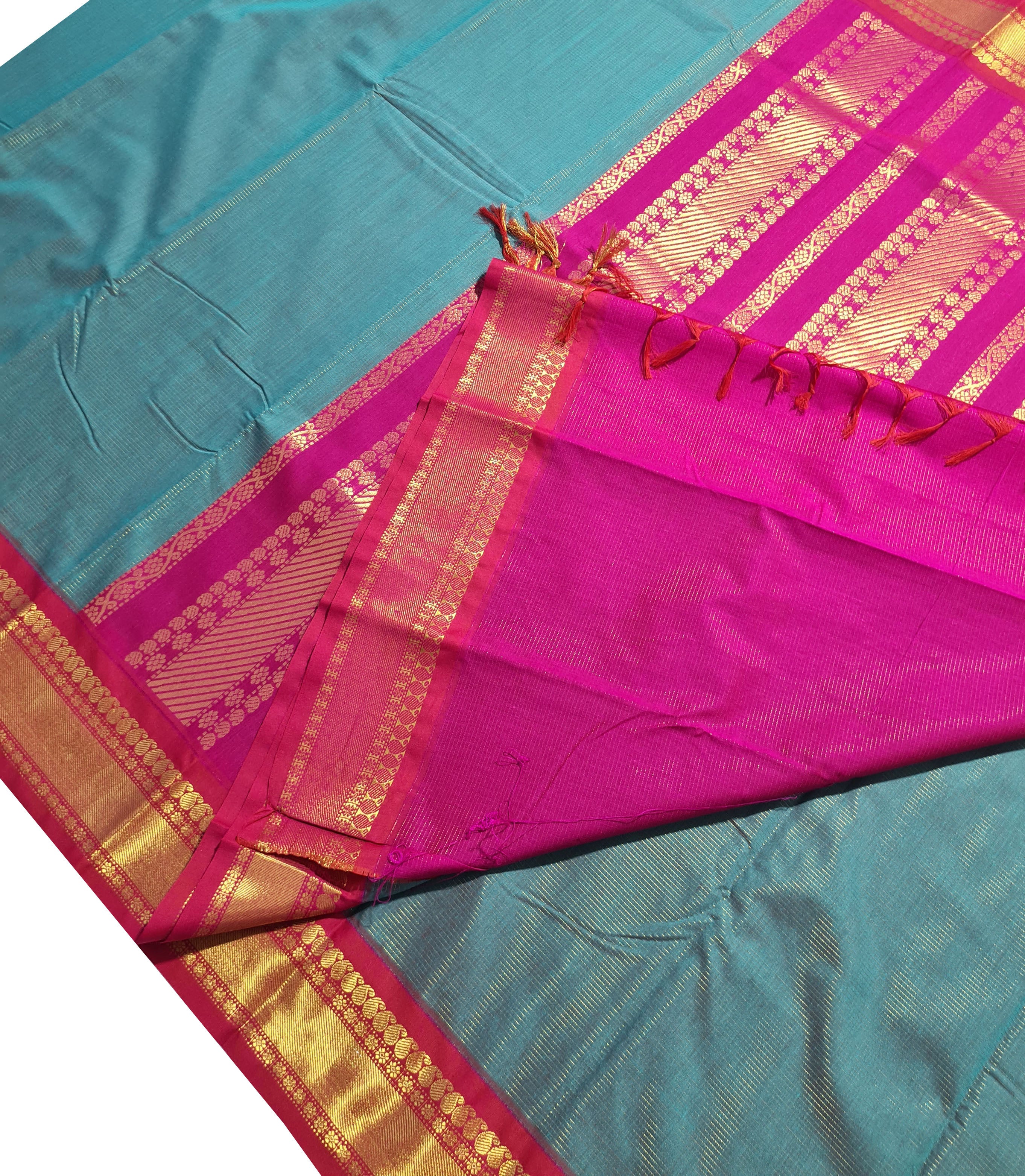 Vairaoosi Agarlic Cotton Silk Sarees