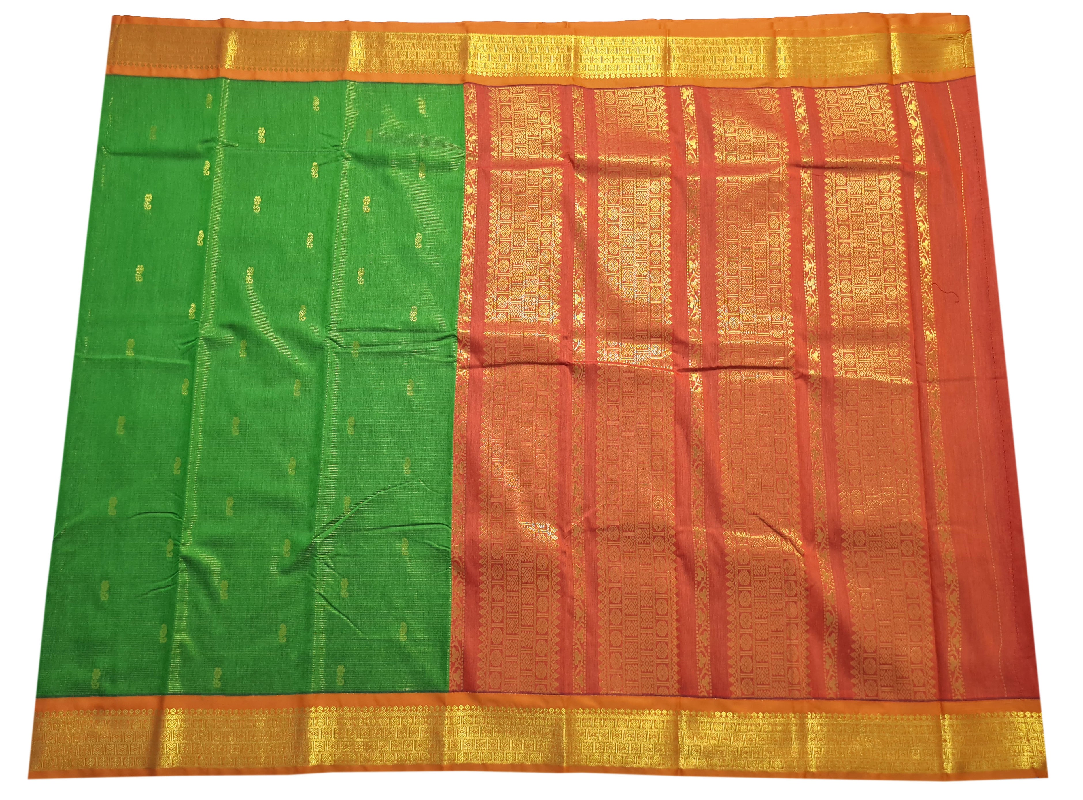 Vairaoosi Agarlic Cotton Silk Sarees