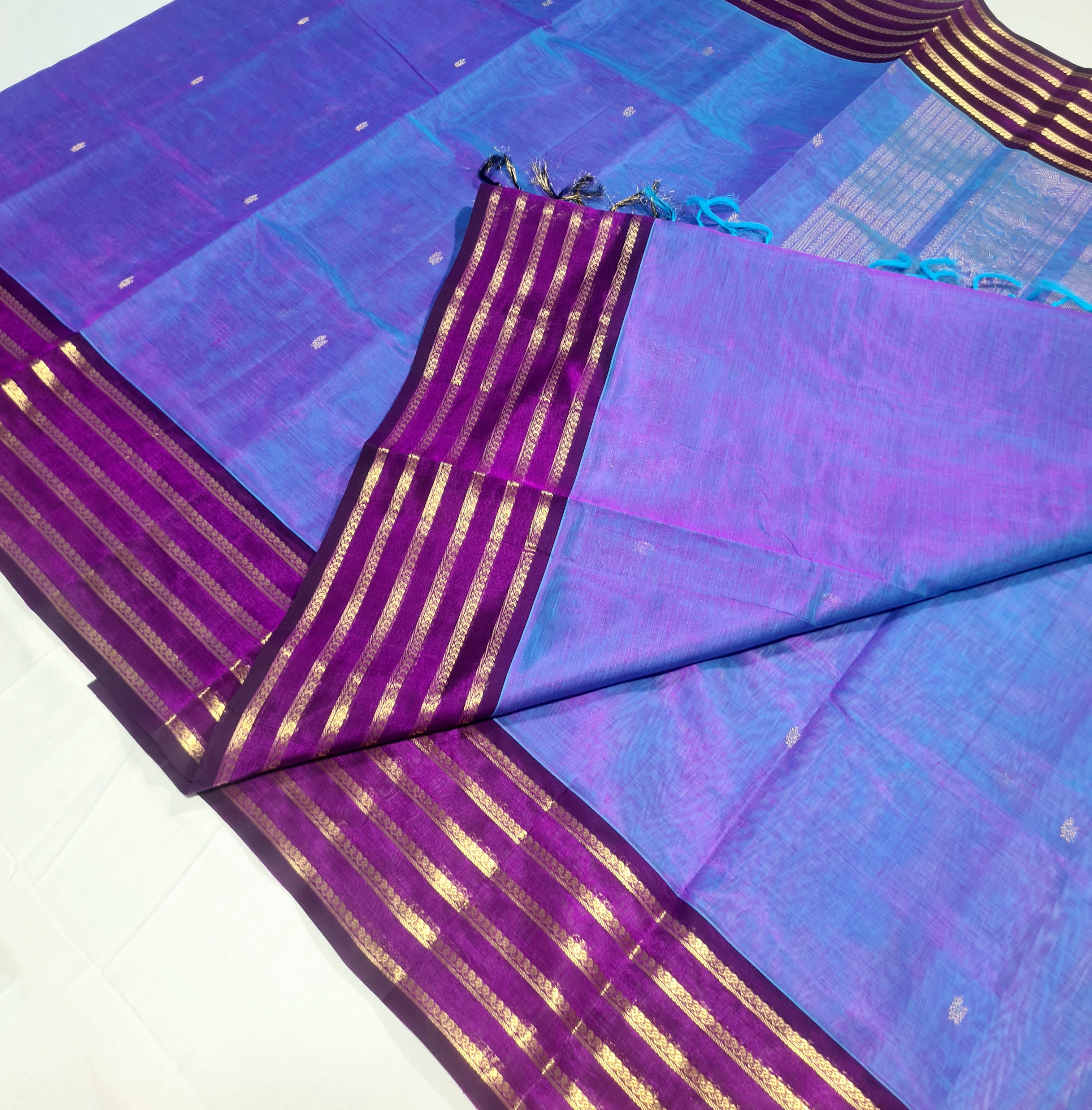 Kanchipuram Pure Silk Cotton Saree