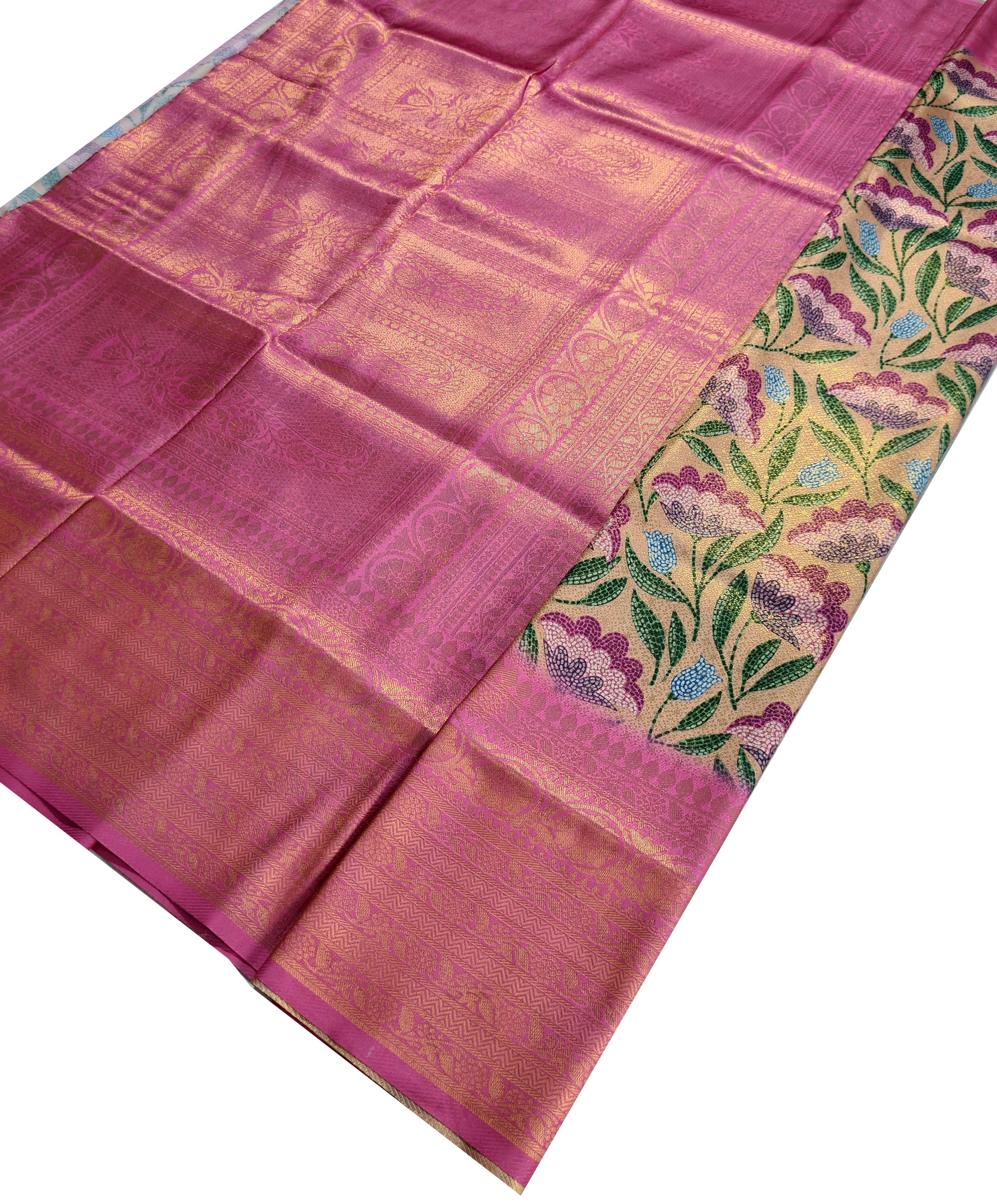 Digital Kubera Silk Sarees