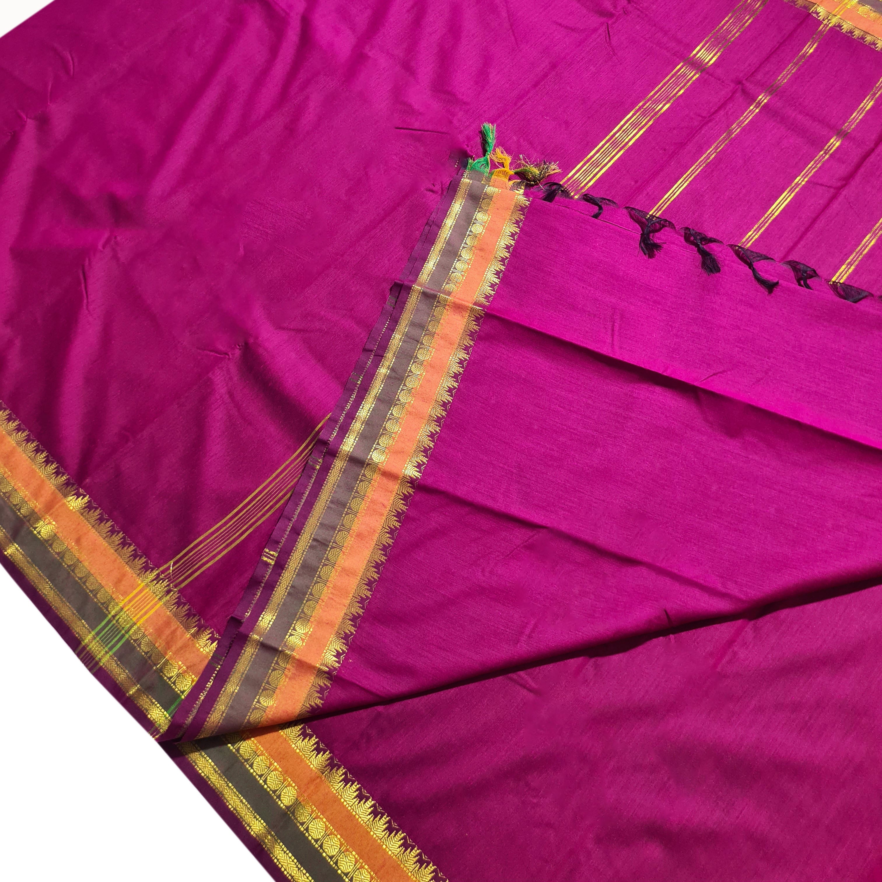 Vairaoosi Agarlic Cotton Silk Sarees