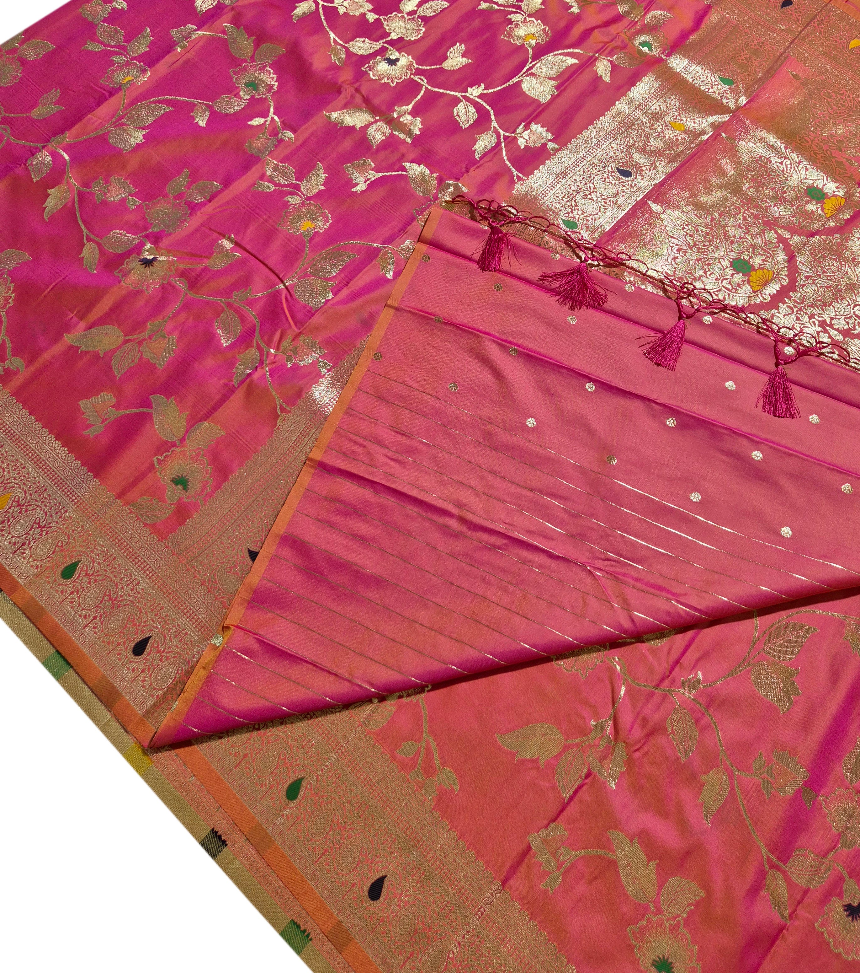 Banarasi semisilk  Sarees