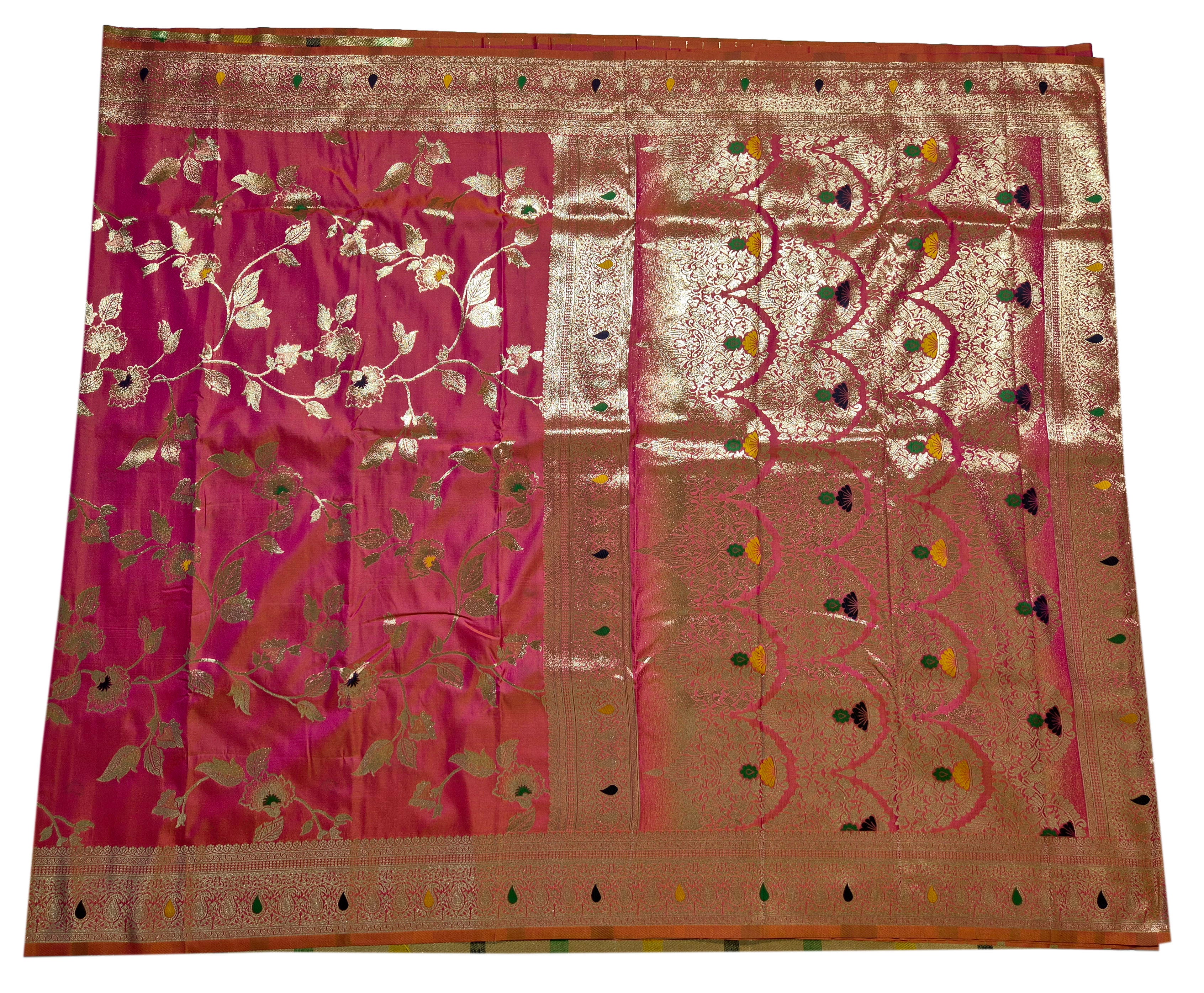 Banarasi semisilk  Sarees