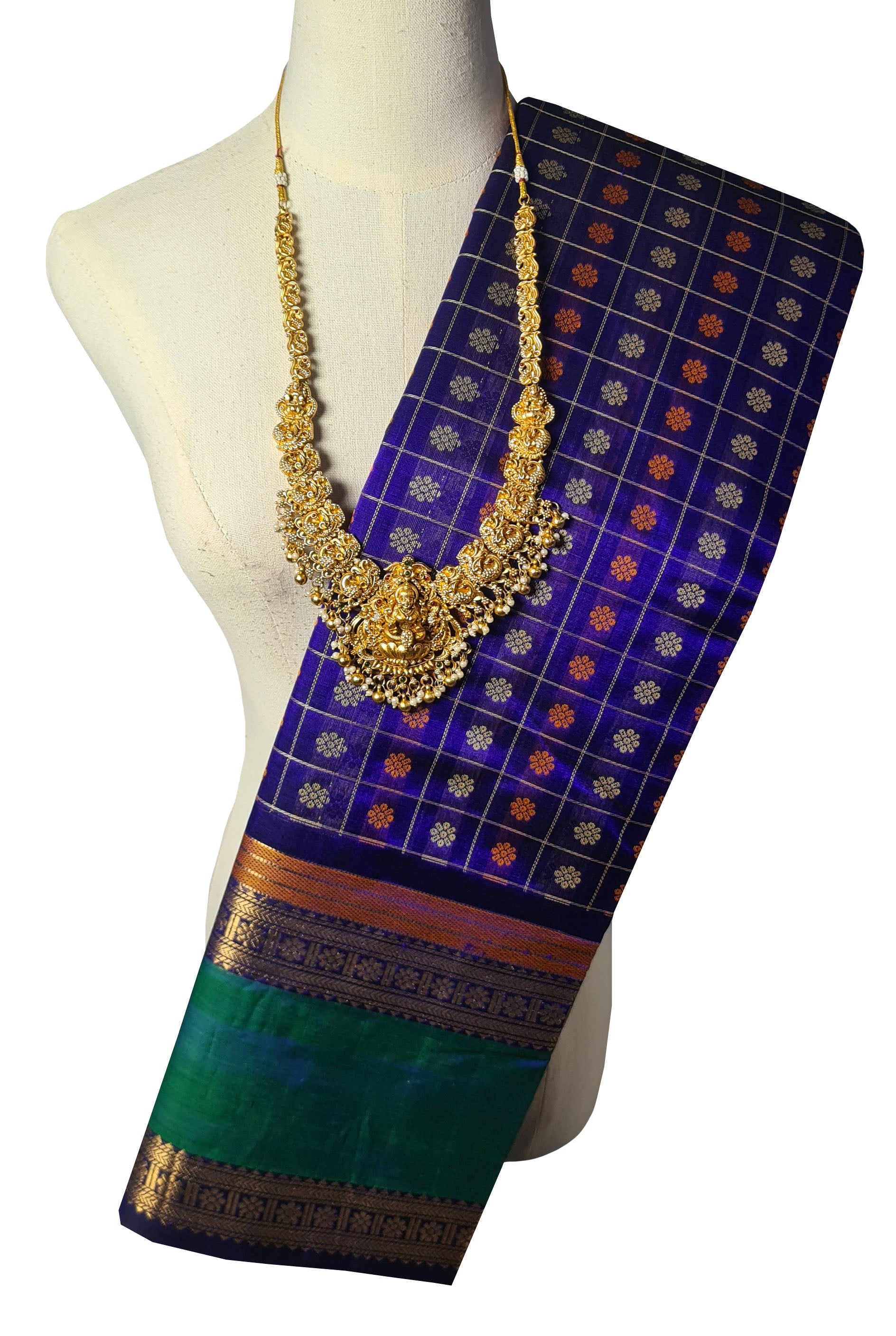 Kanchipuram Pure Silk Cotton Saree