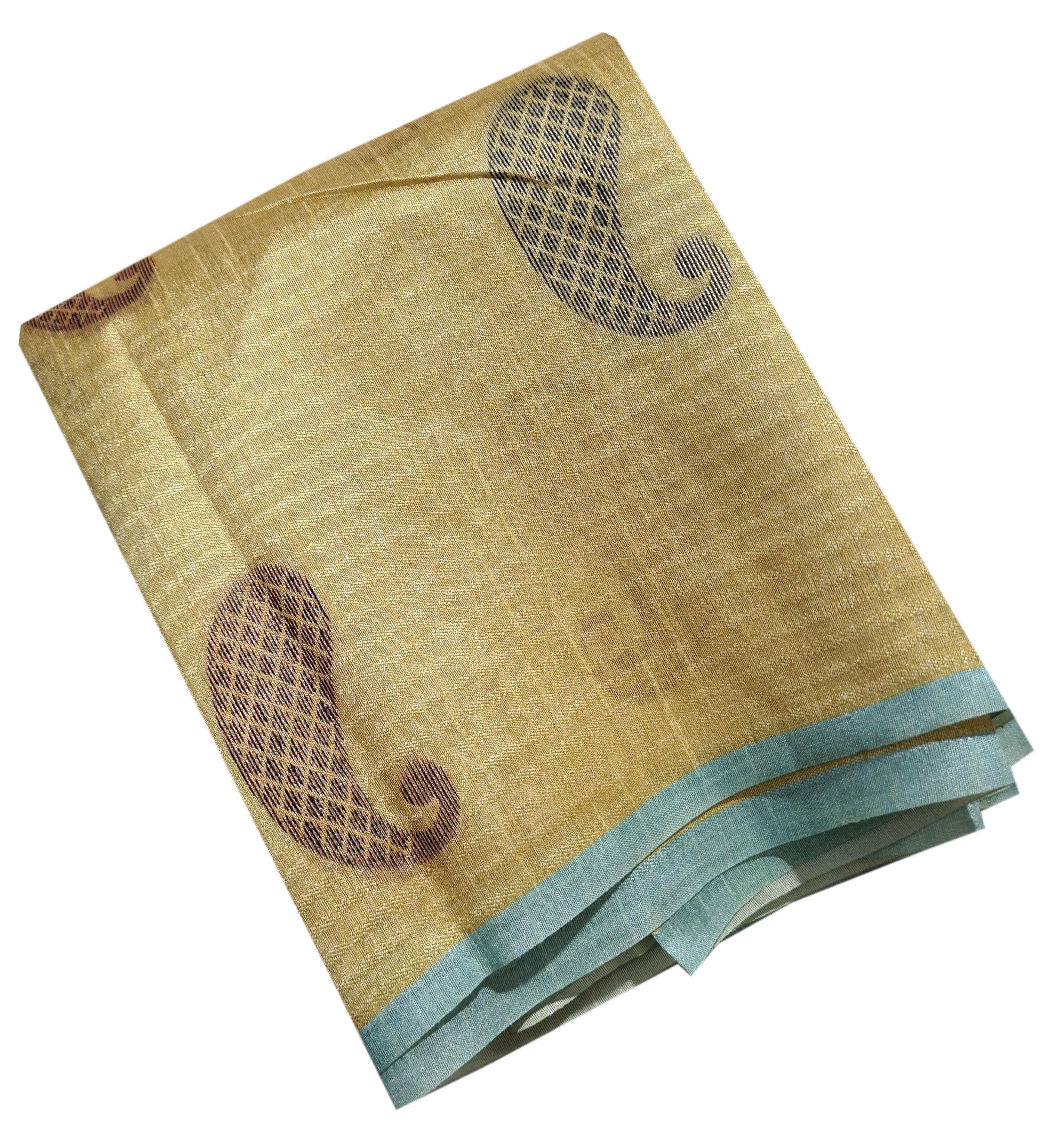 Semi Tussar  Antic Design Sarees