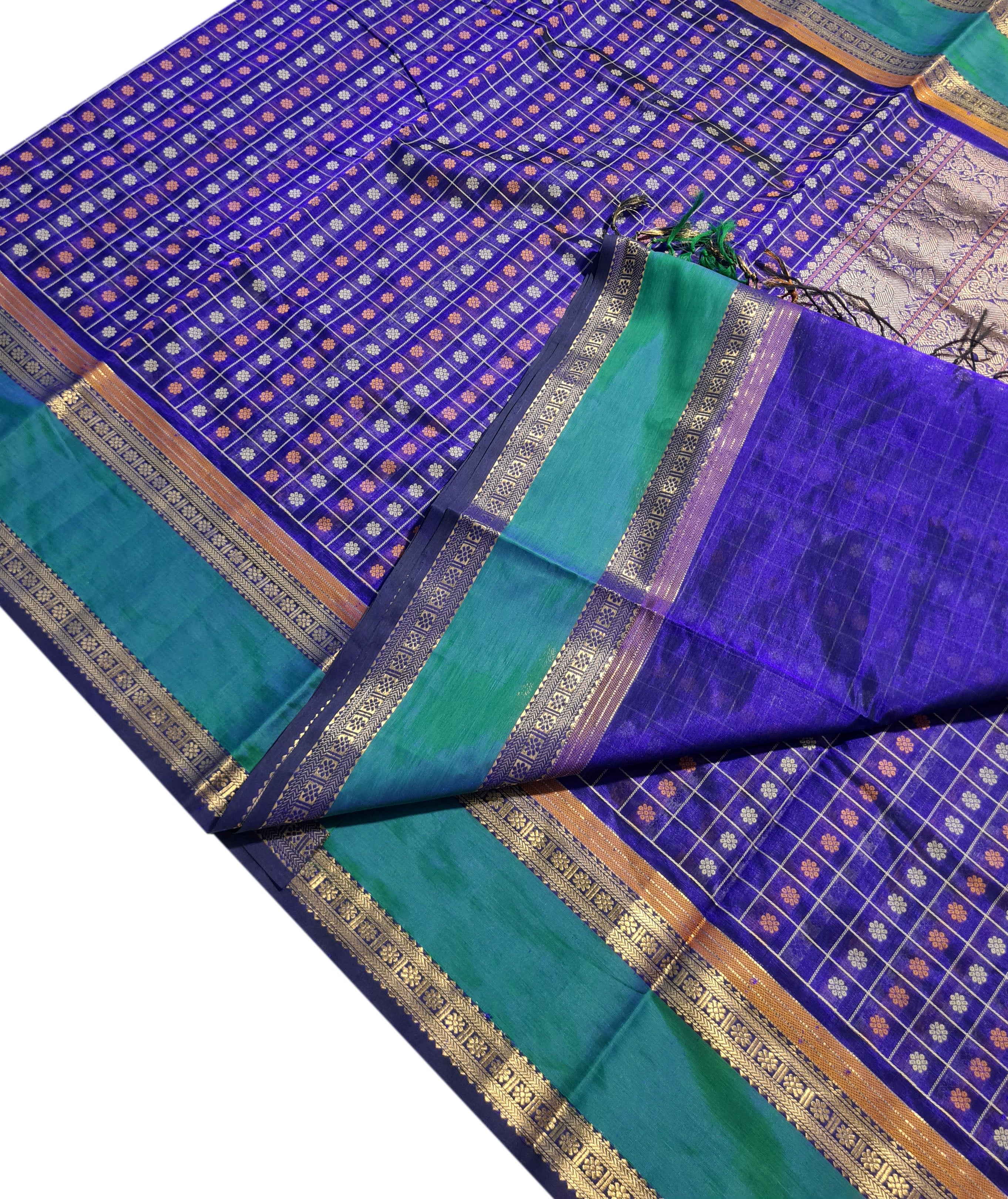 Kanchipuram Pure Silk Cotton Saree