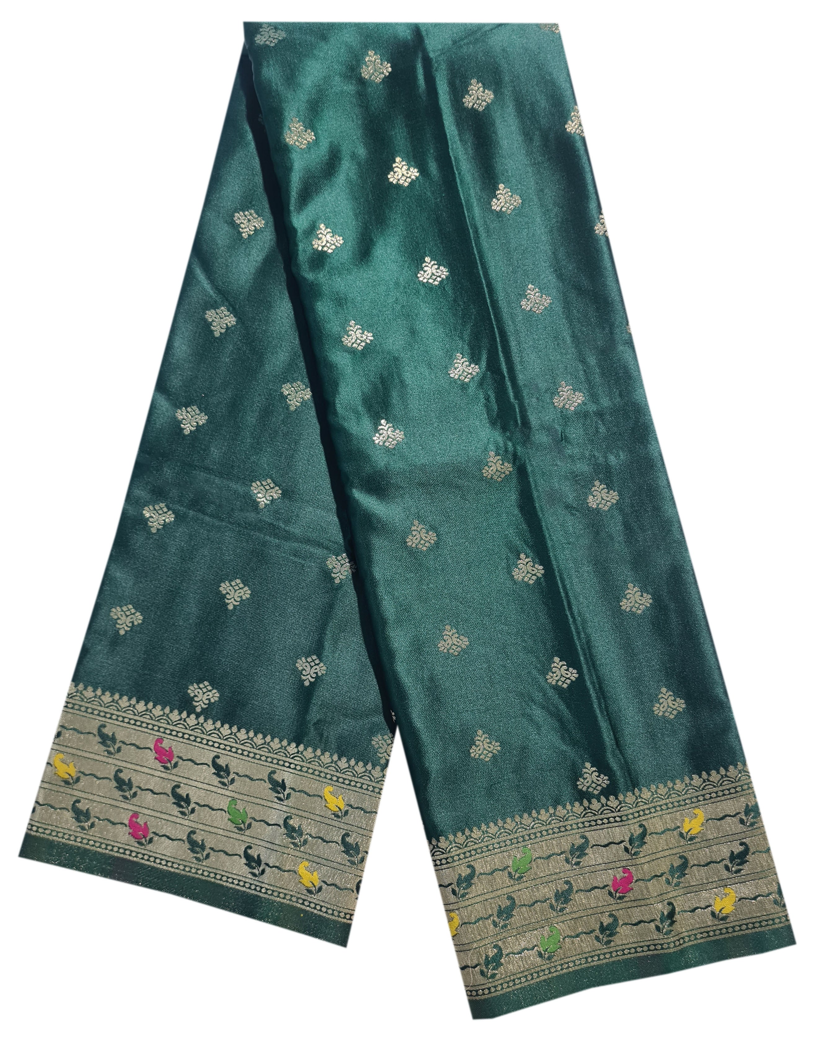 Bengaluru Crape Antic Silk Meena Sarees