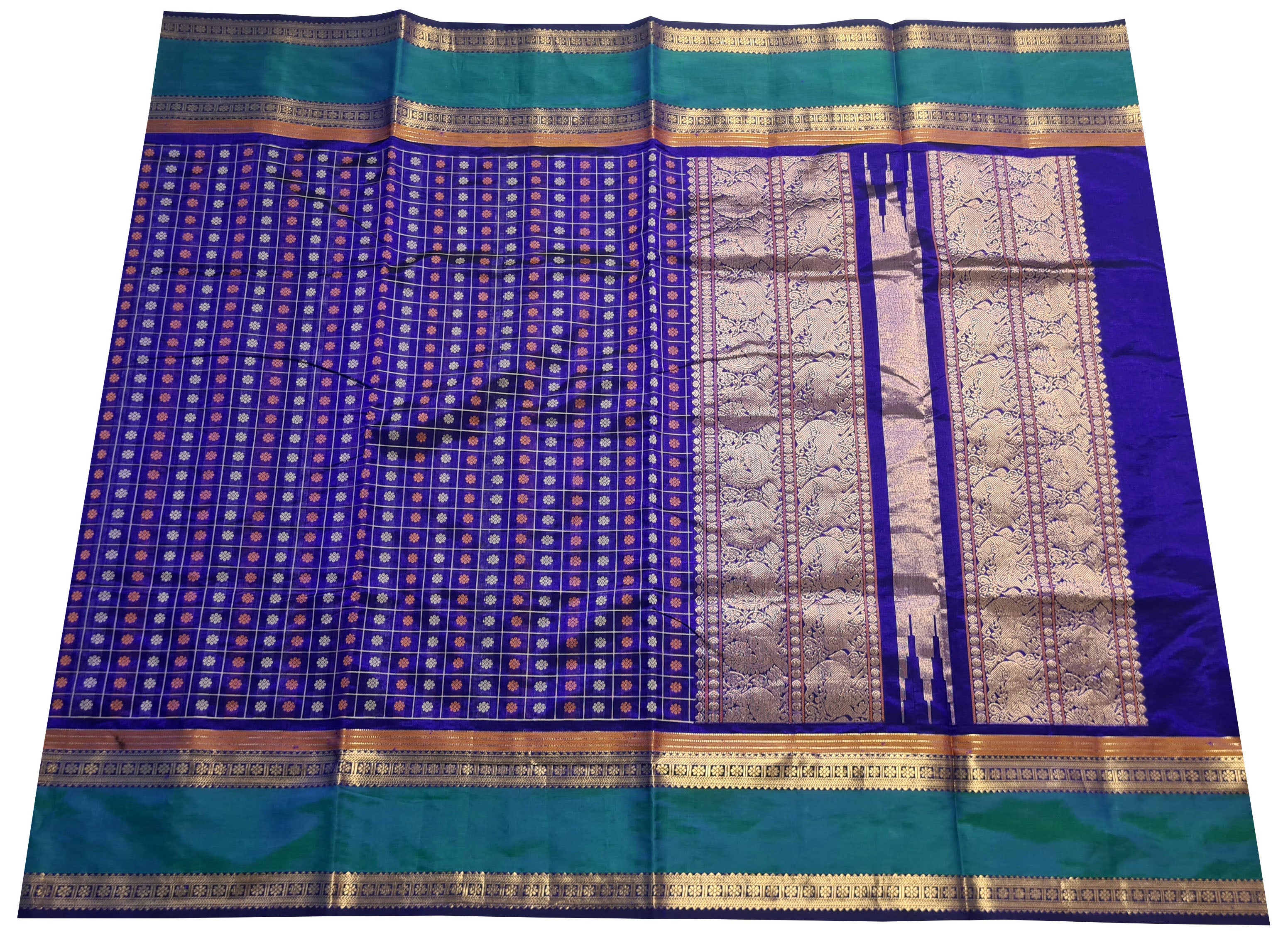 Kanchipuram Pure Silk Cotton Saree