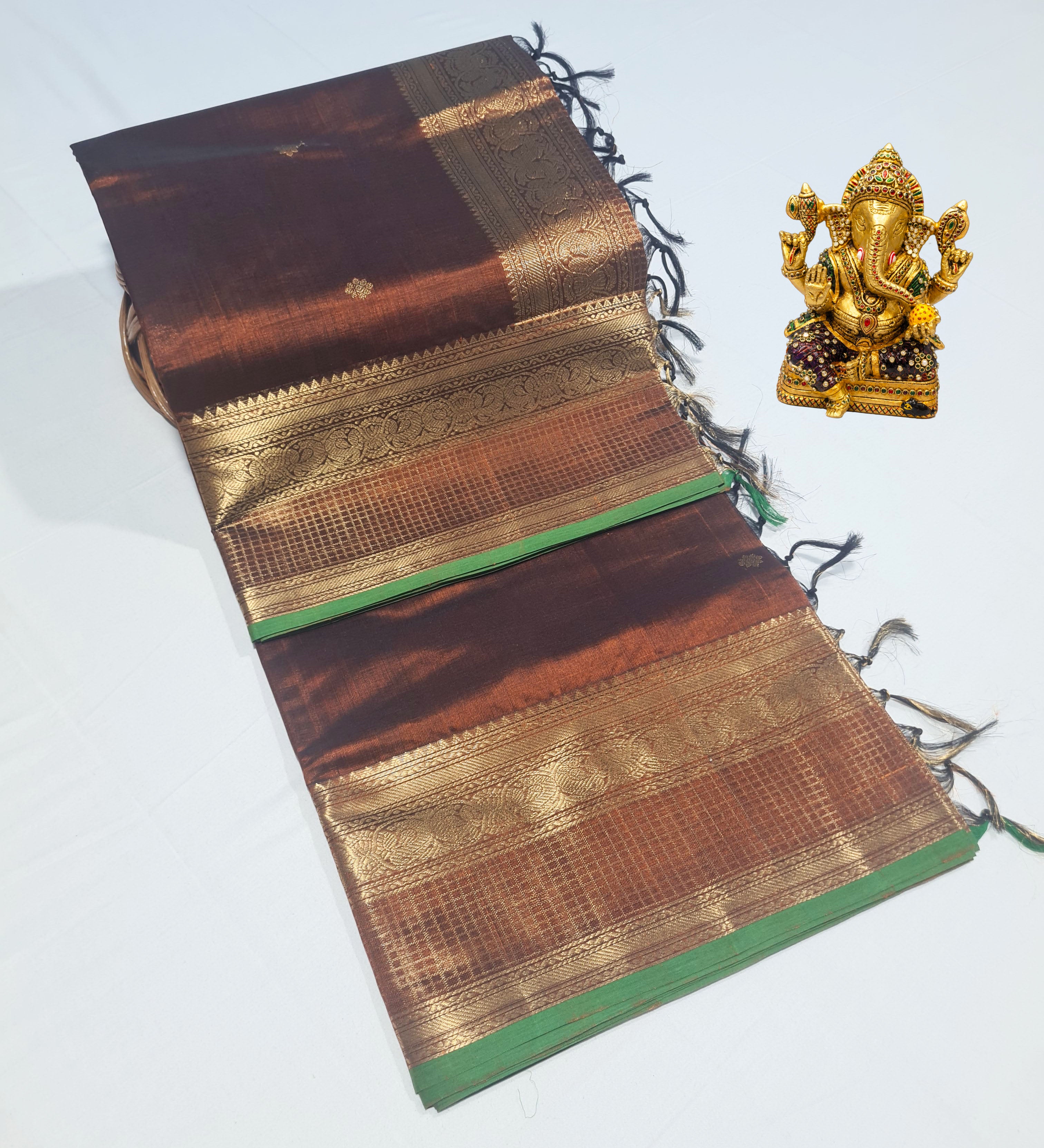 Kanchipuram Pure Silk Cotton Saree