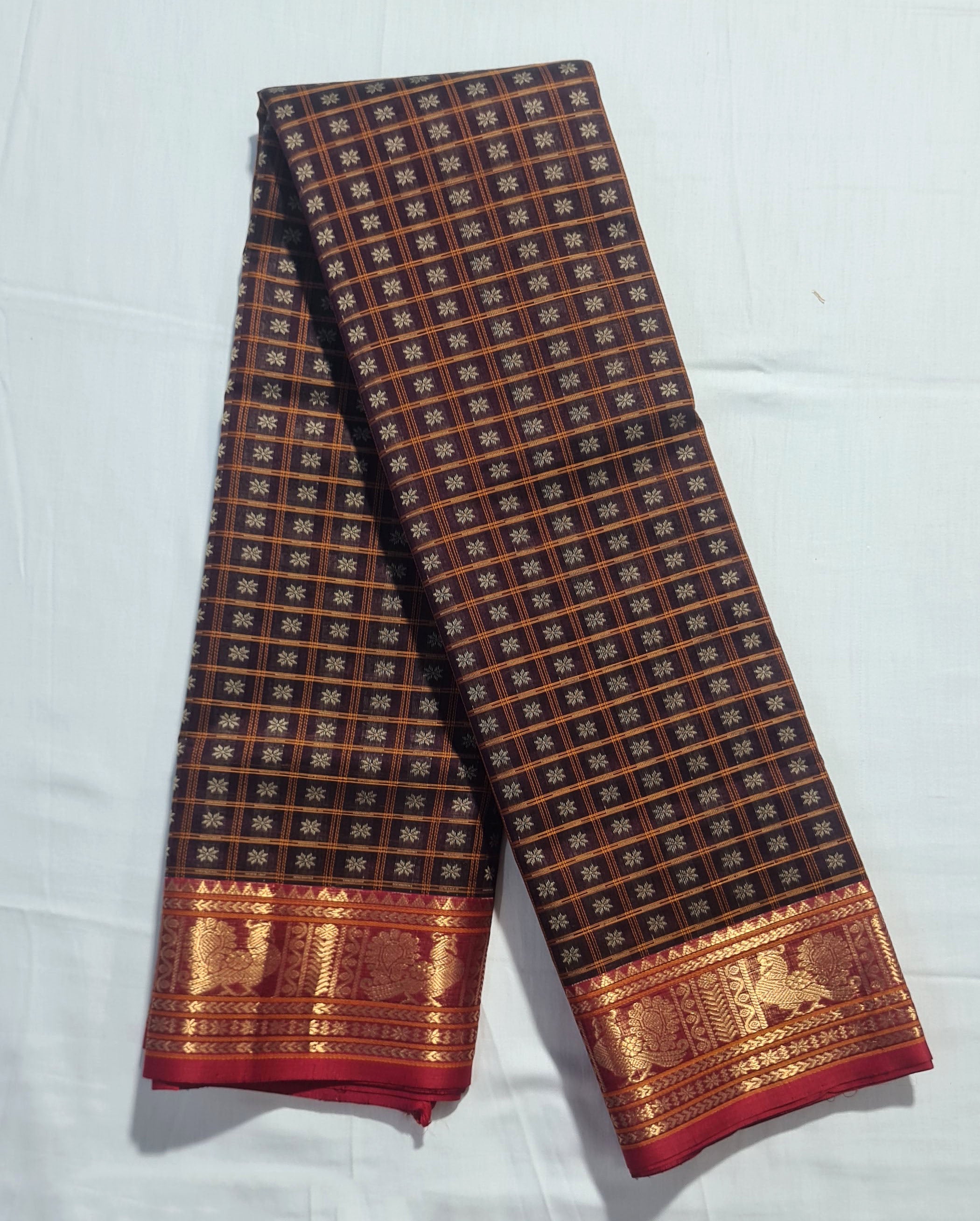 Kanchipuram Pure Silk Cotton Saree