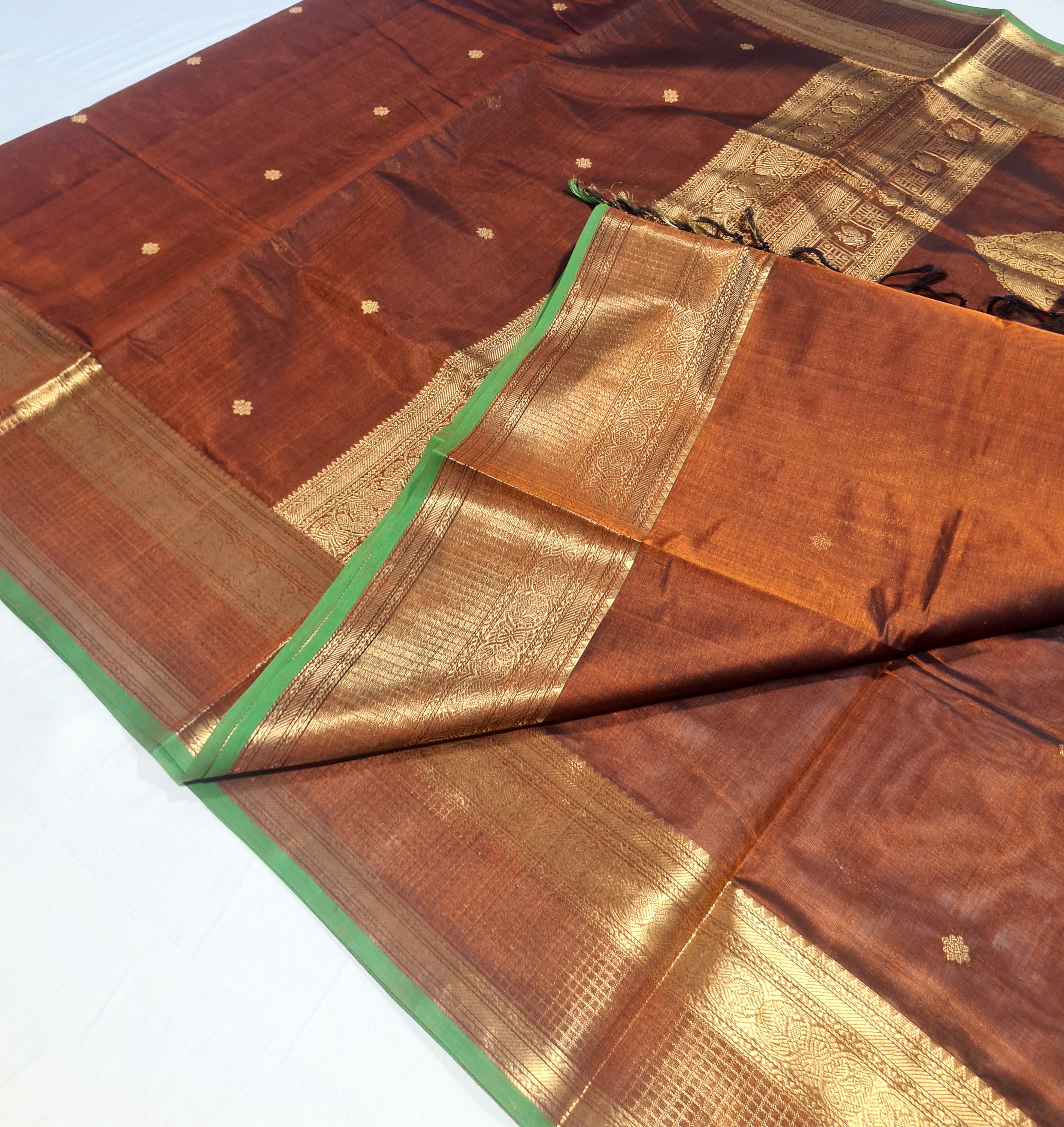 Kanchipuram Pure Silk Cotton Saree
