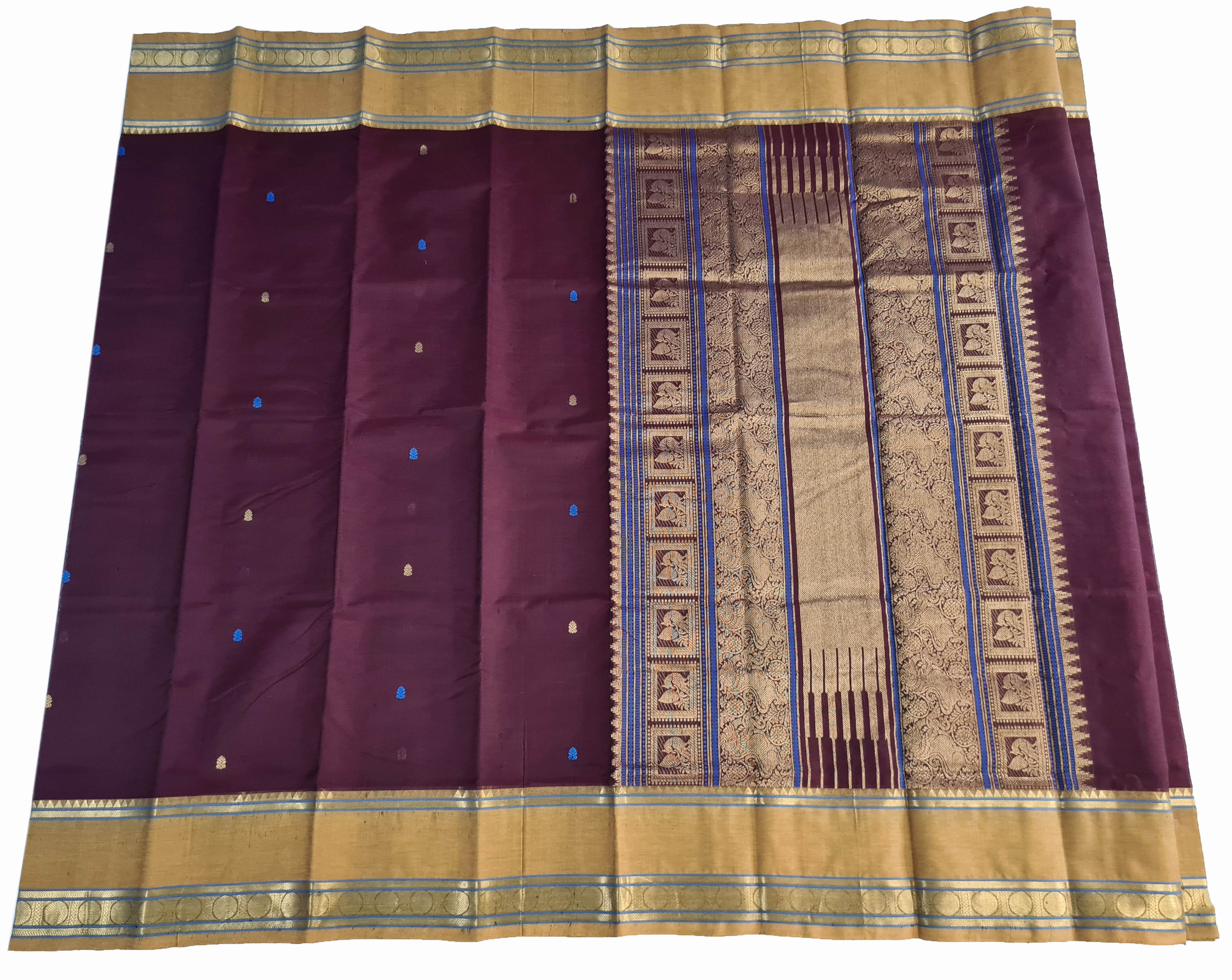 Kanchipuram Pure Silk Cotton Saree