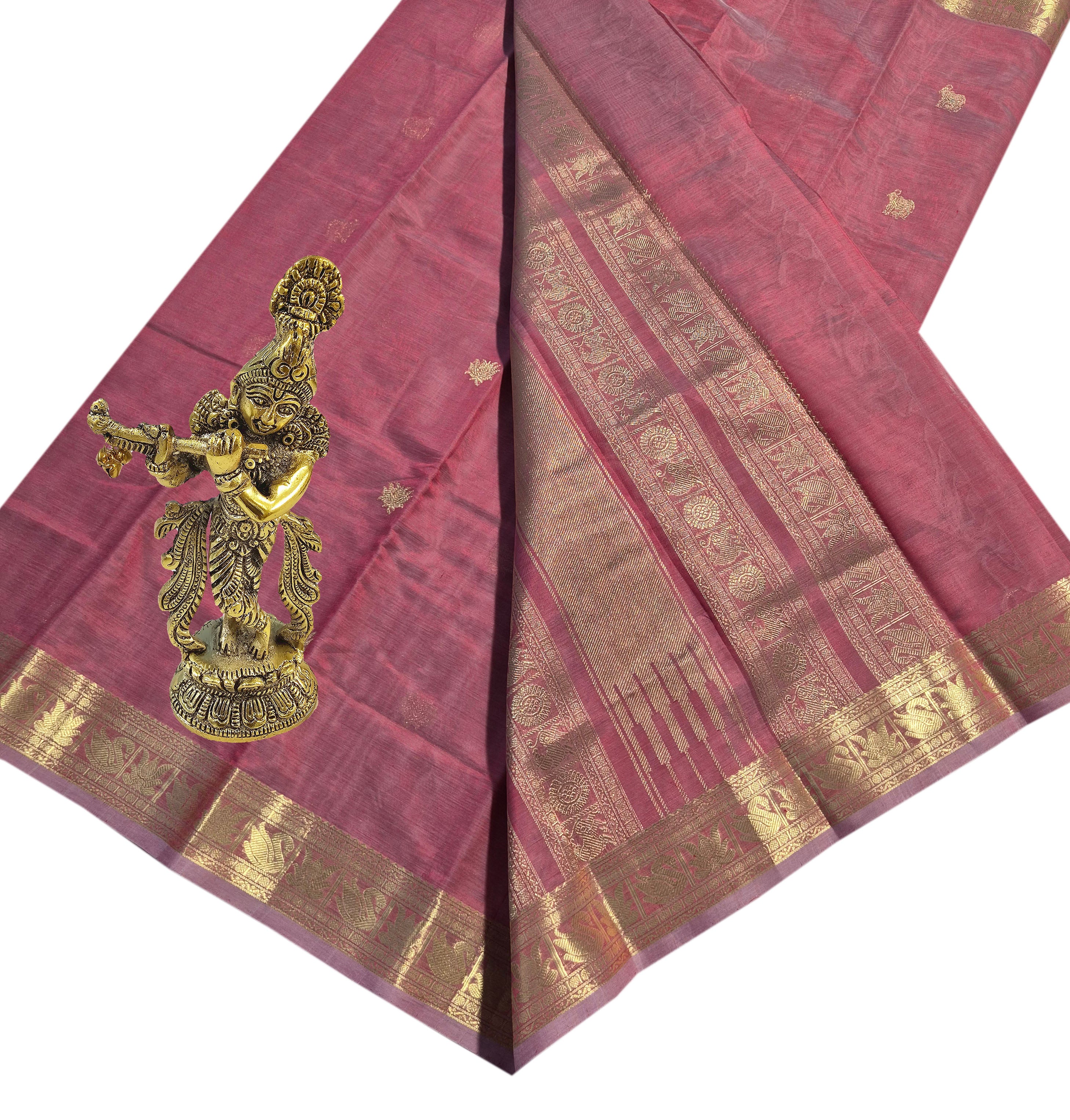 Kanchipuram Pure Silk Cotton Saree