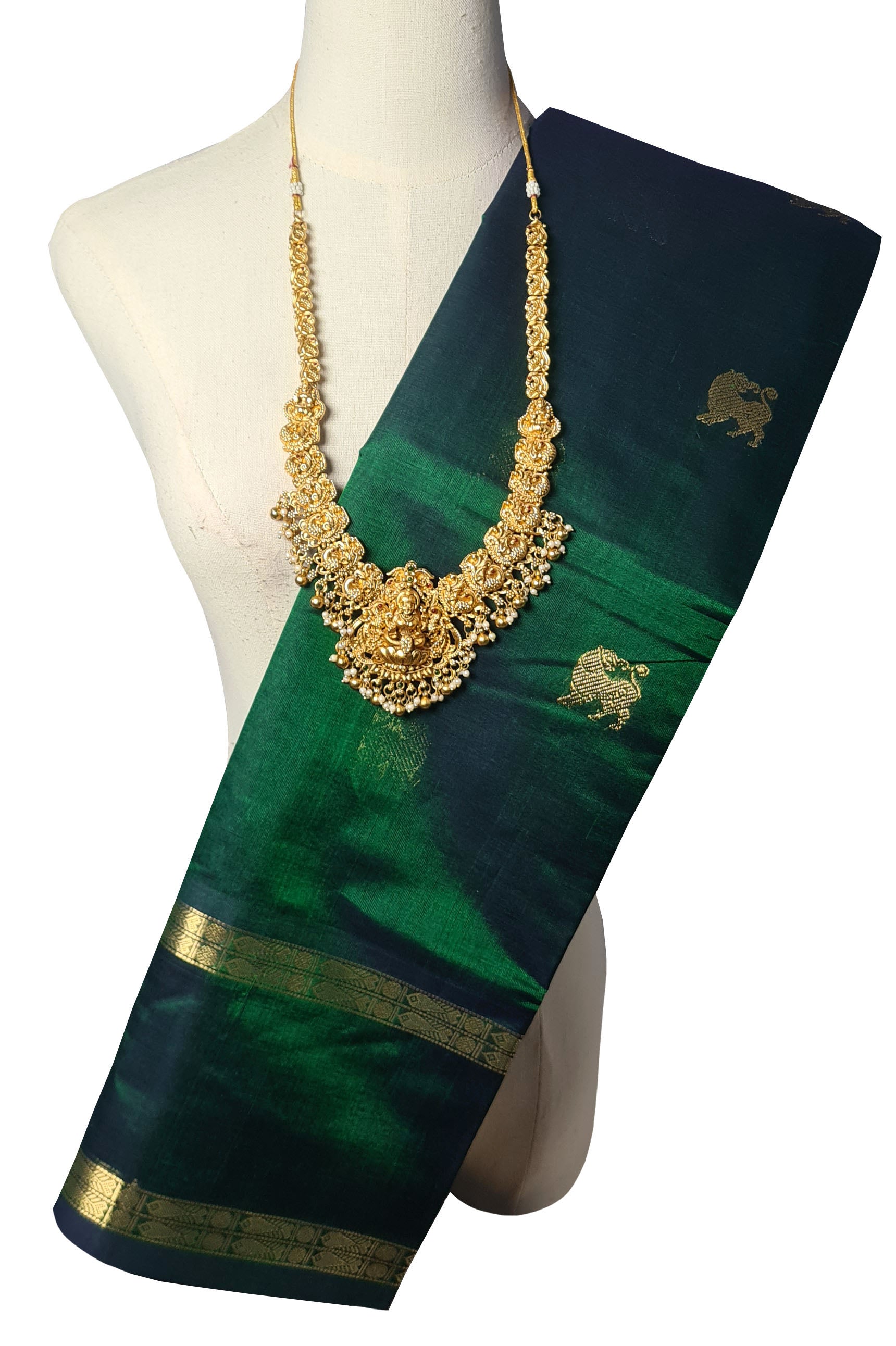Kanchipuram Pure Silk Cotton Saree
