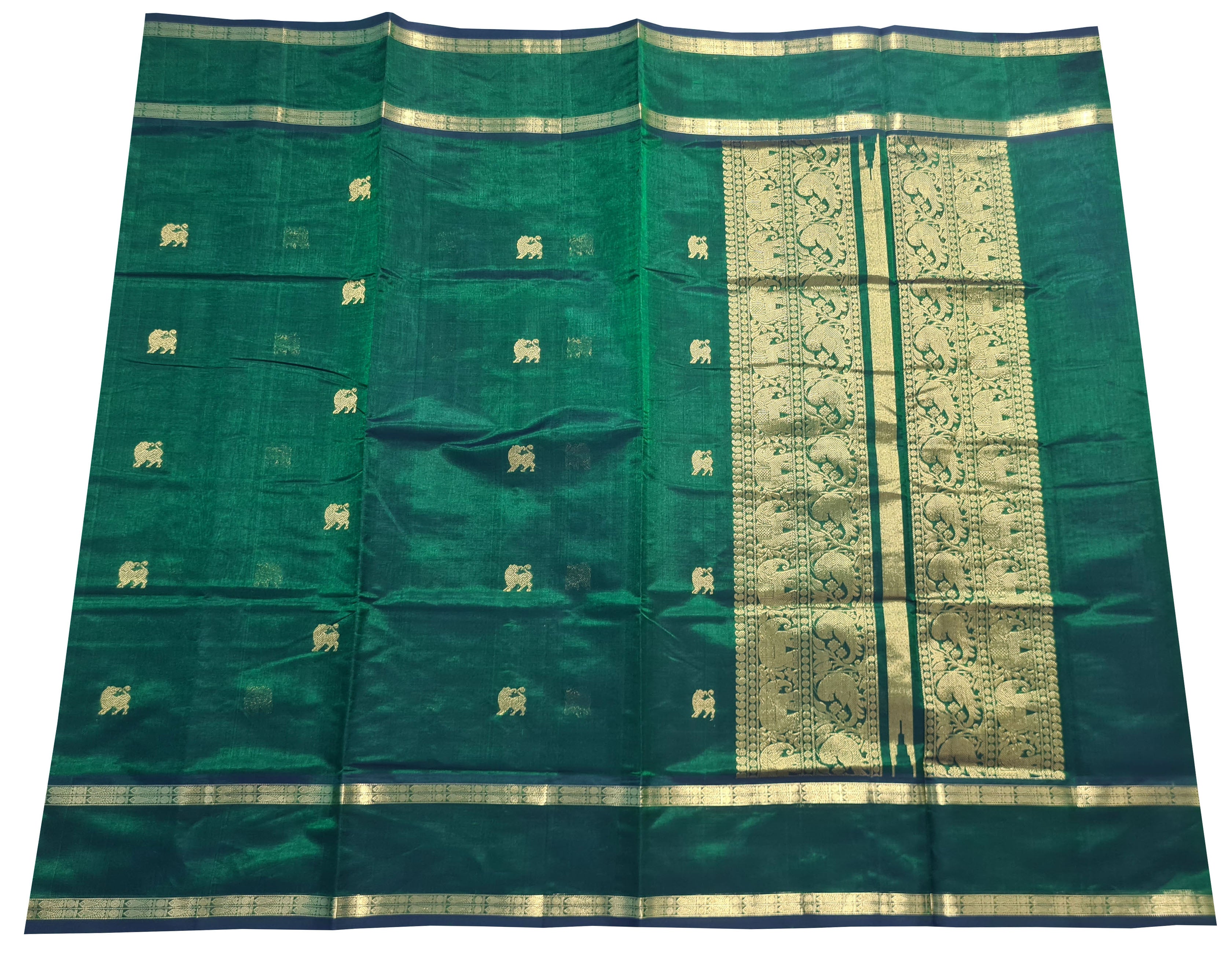 Kanchipuram Pure Silk Cotton Saree