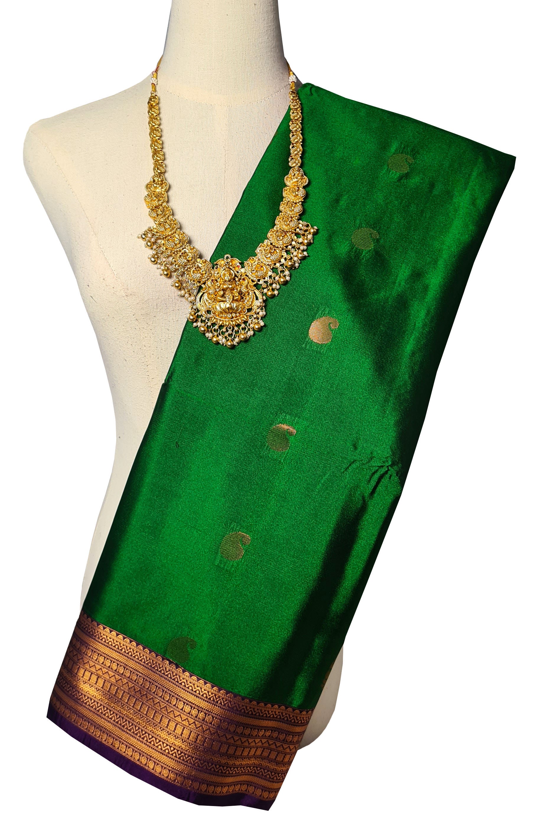 Kanchi Vegan Silk Saree