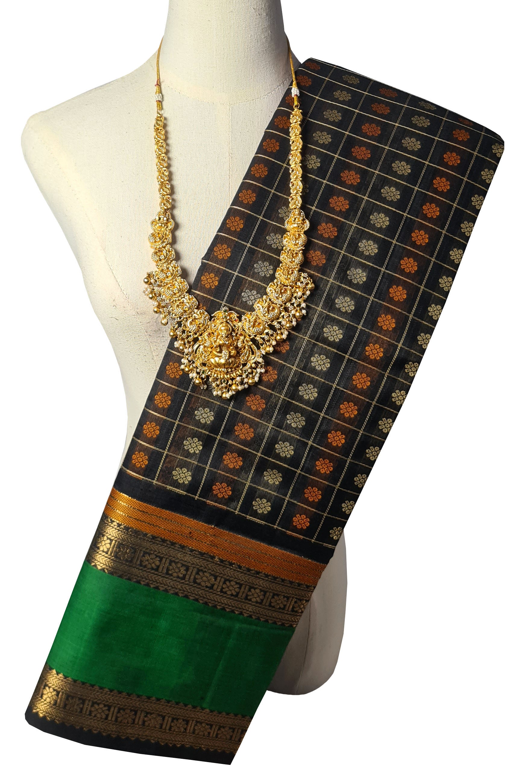 Kanchipuram Pure Silk Cotton Saree