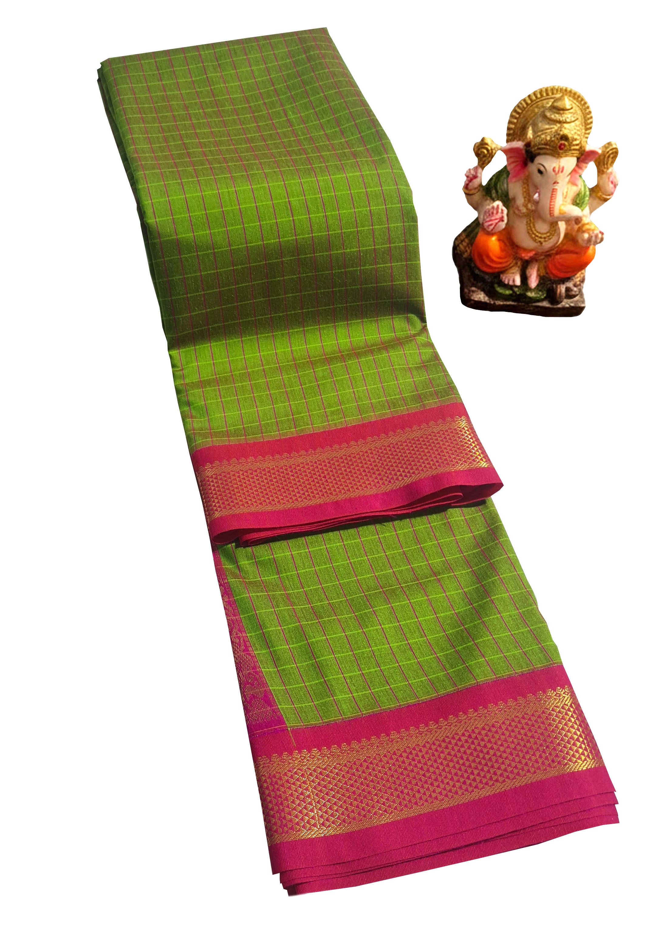 Kanchipuram Agarlic Cotton Sarees