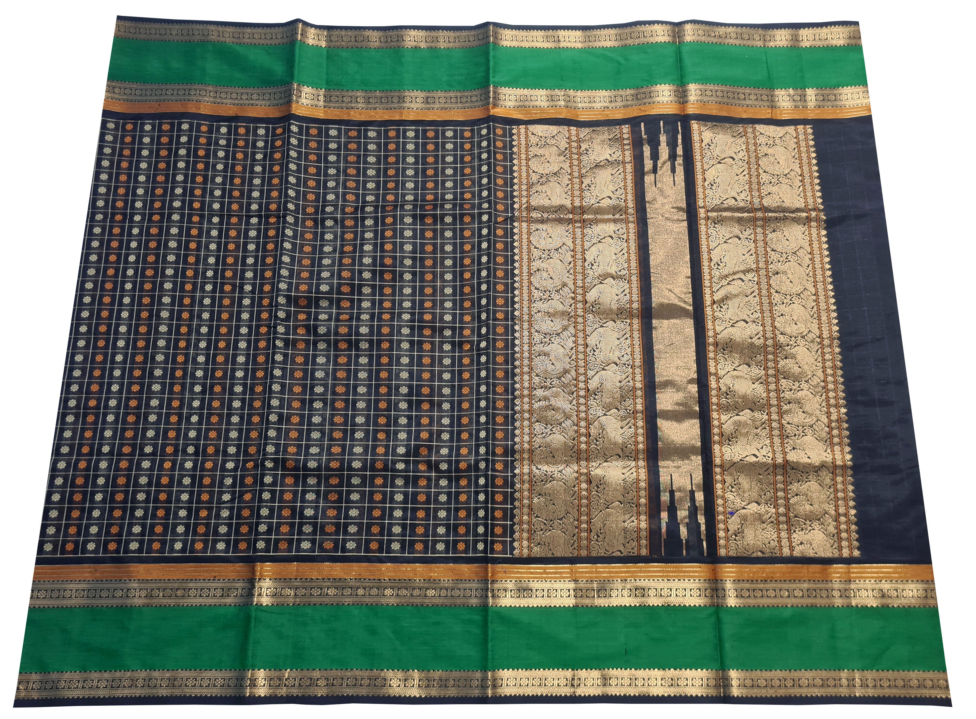 Kanchipuram Pure Silk Cotton Saree