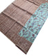 Semi Tussar Antic Design Sarees