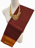 Kanchipuram Cotton Saree With Blouse