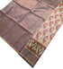 Semi Tussar Antic Design Sarees
