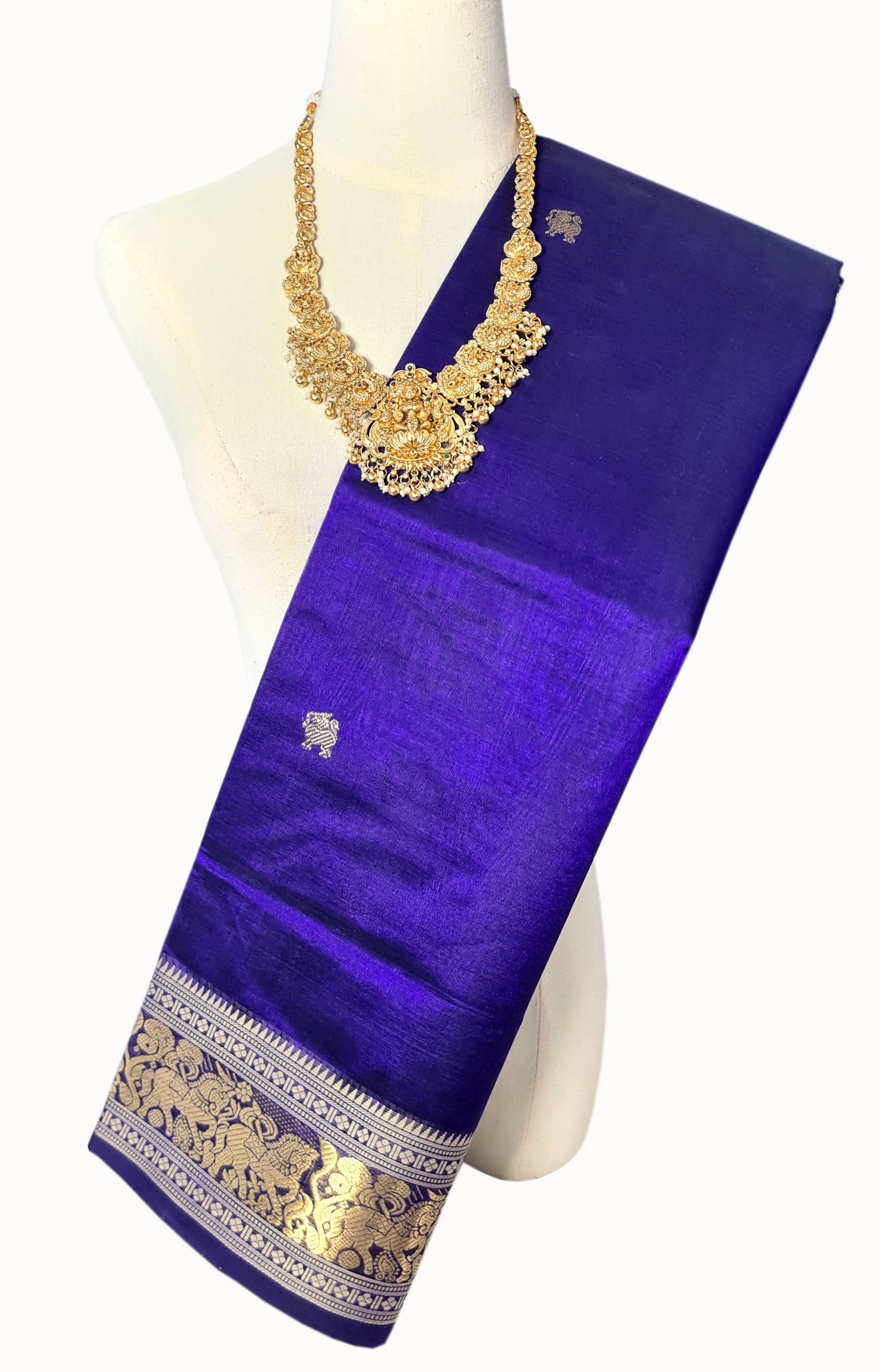 Kanchipuram Pure Silk Cotton Saree