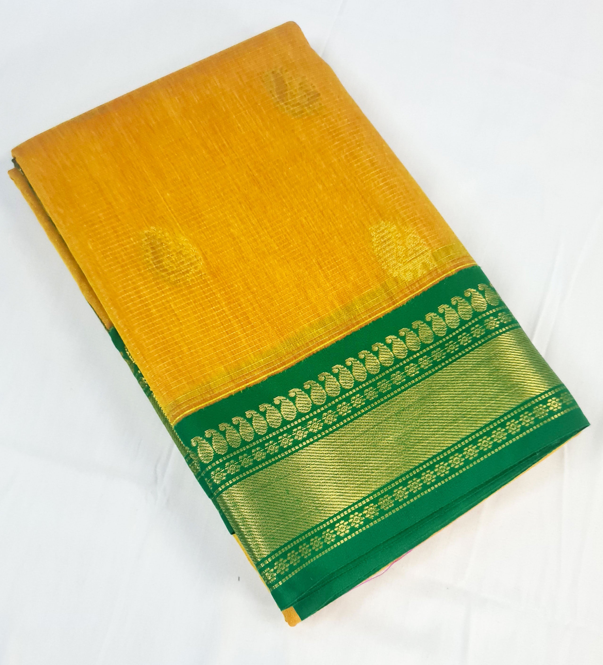 Kanchipuram Agarlic Cotton Sarees