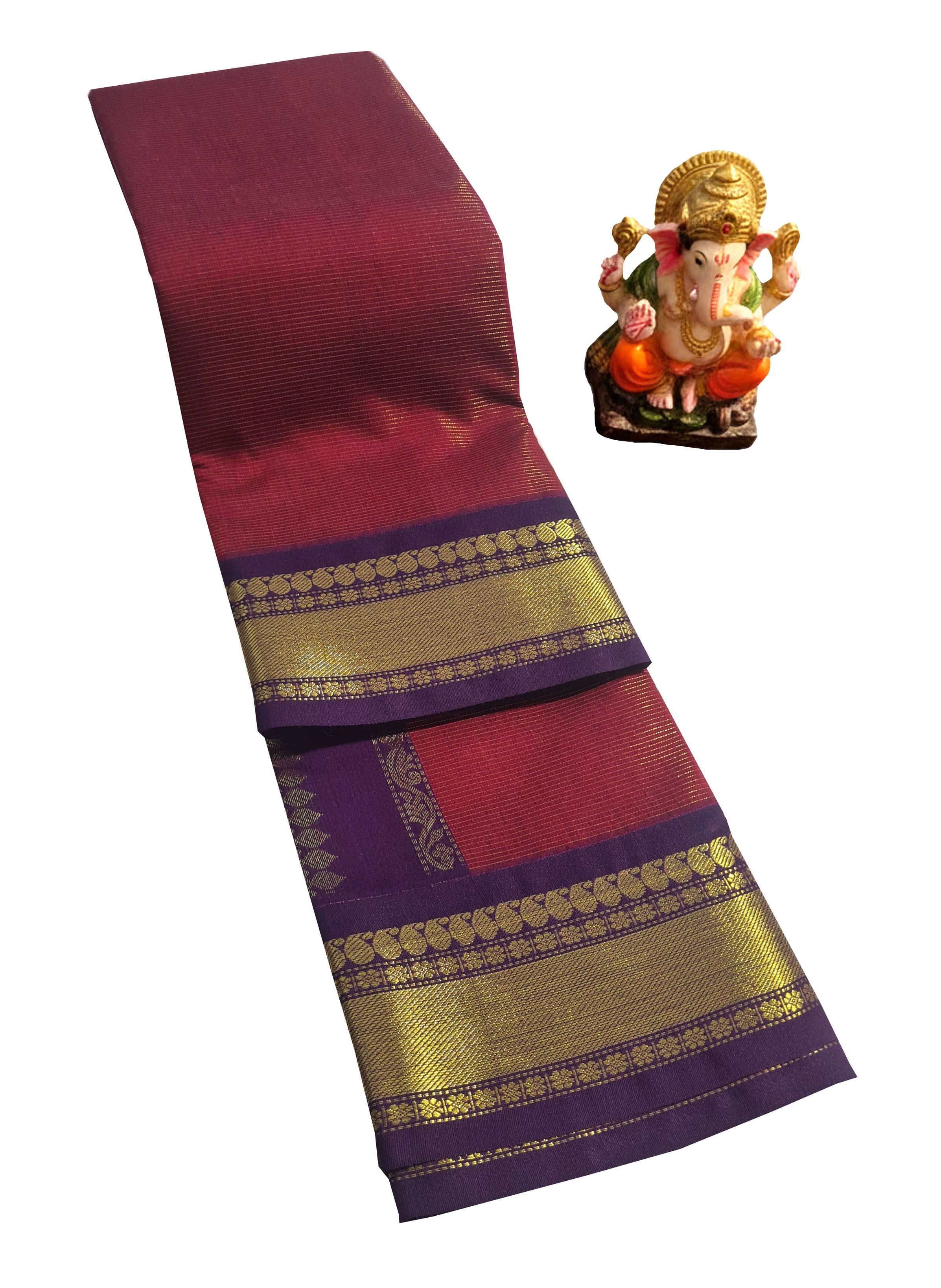 Kanchipuram Agarlic Cotton Sarees