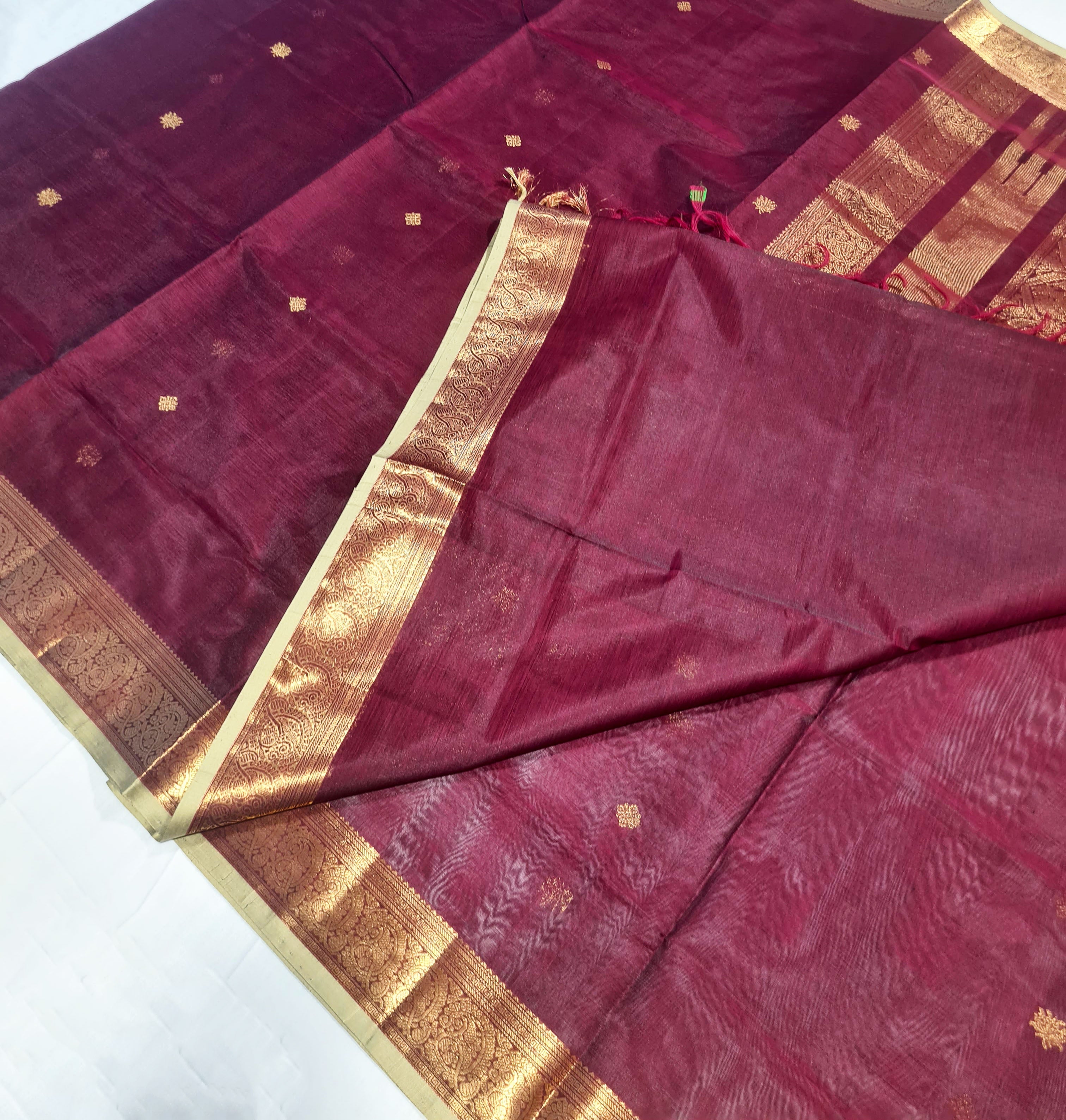 Kanchipuram Pure Silk Cotton Saree